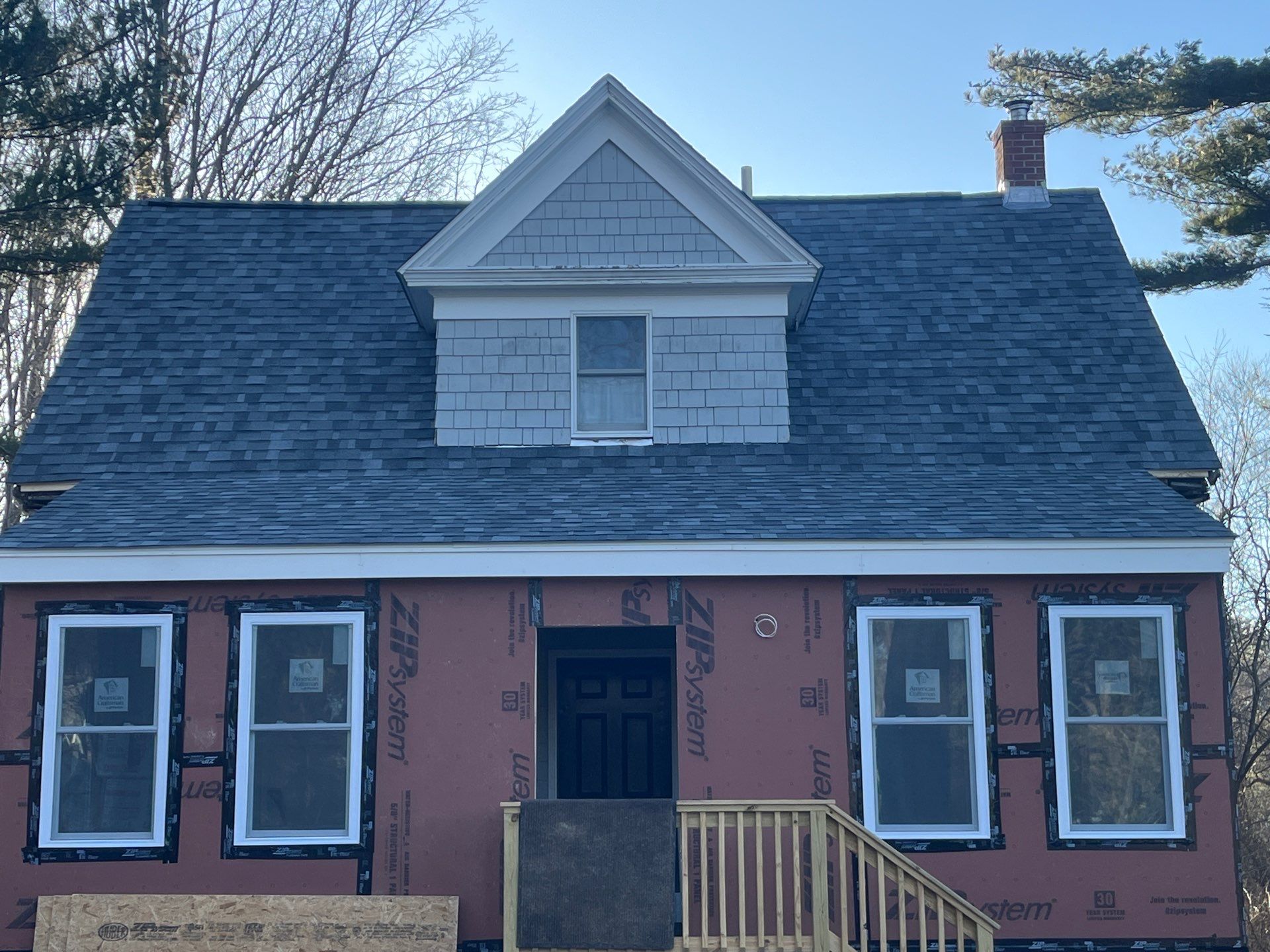 Three Season Build W/New Roof in New Castle, NH by Tall pine roofing