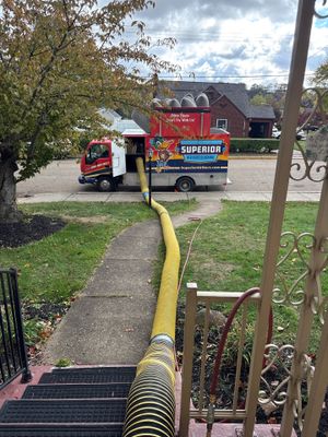Air Duct Cleaning With a Vacuum Truck in Beaver