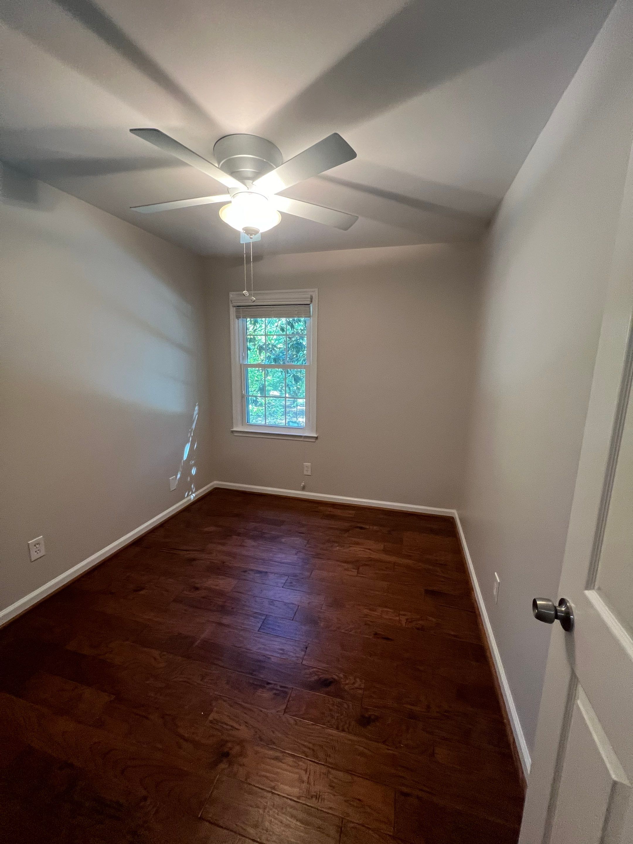 Dark Hardwood Floor Installation and Interior Painting in Marietta by Swift Home Renovations