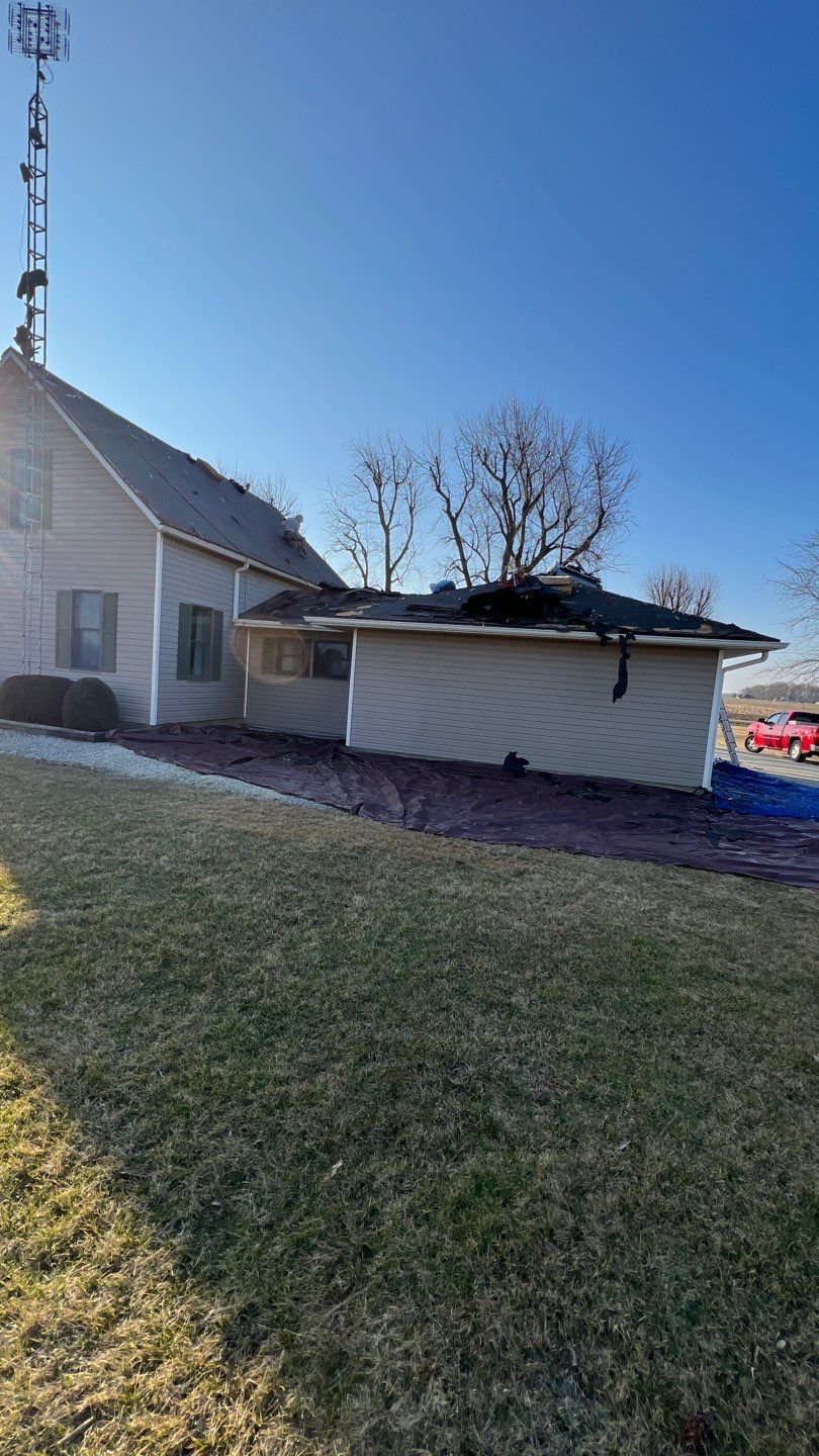 Residential Roofing Installation using GAF Timberline HDZ Charcoal by Nitro Roofing and Construction