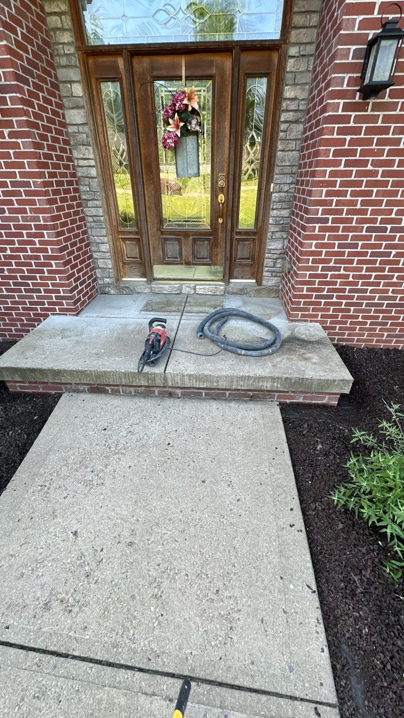 Driveway + Garage + Walkway Project in Meridian by Floors in a Day, Inc