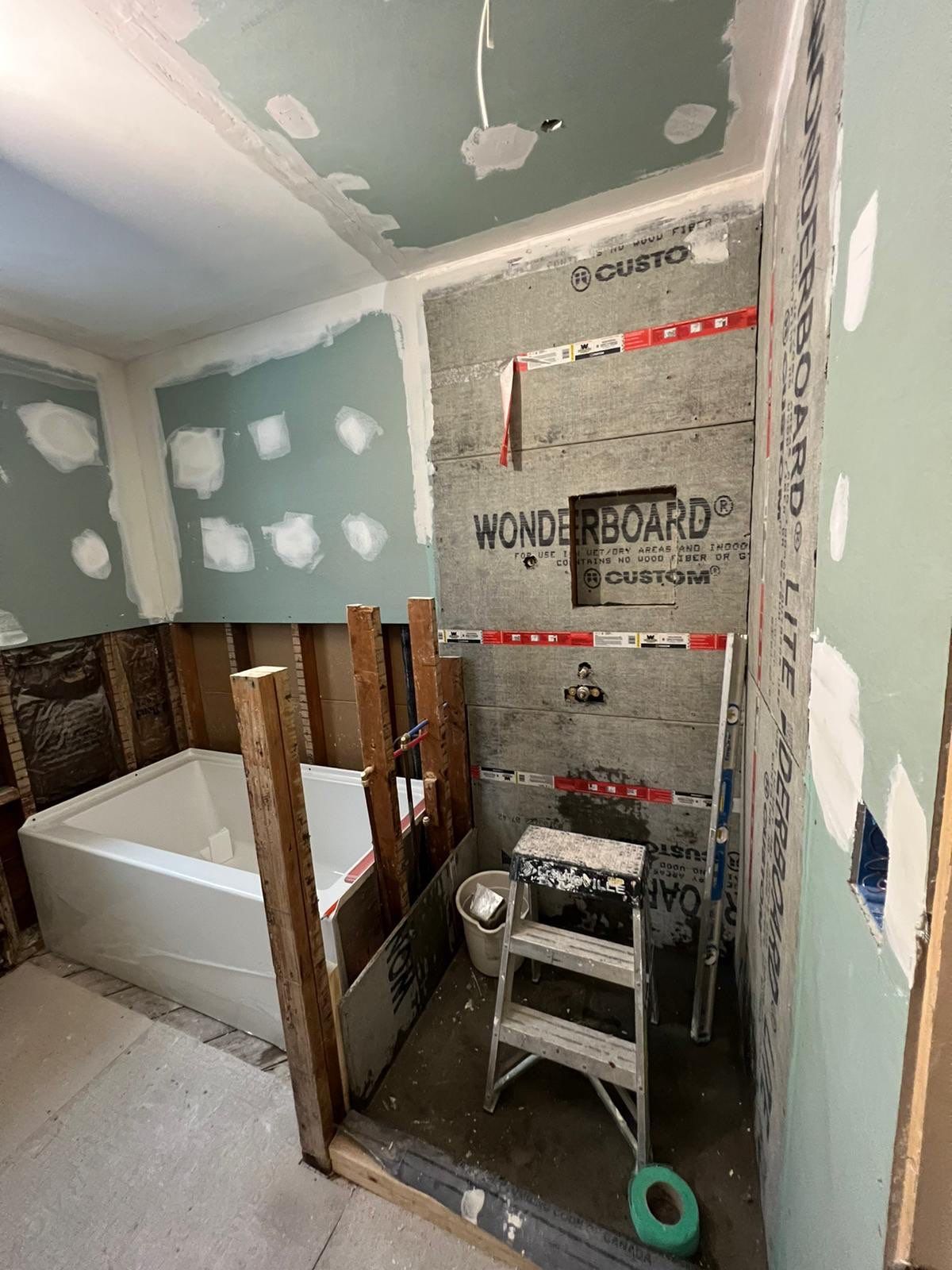 Bathroom Remodel using Tile by Home Concepts Construction