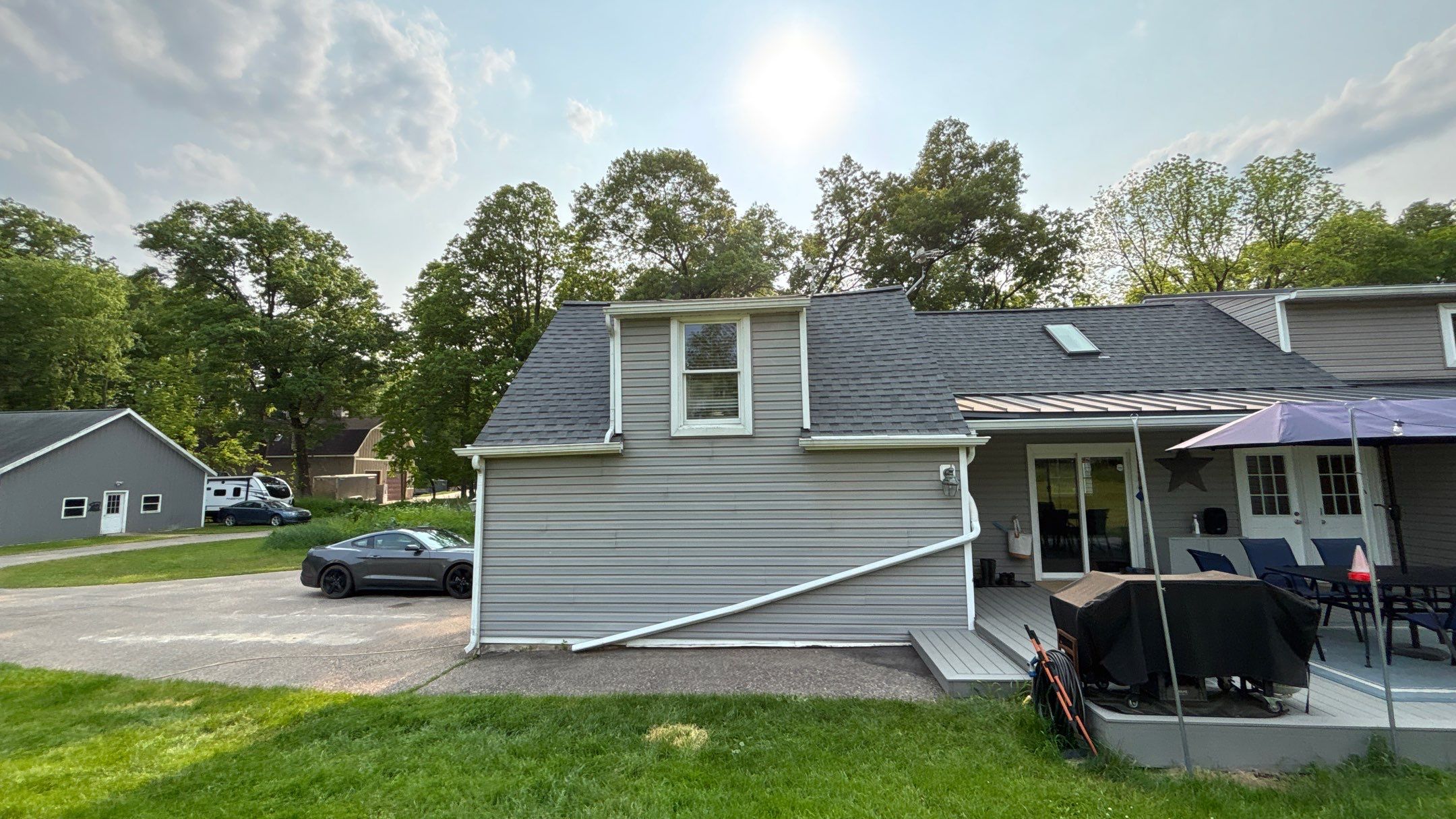 Roof Replacement using Atlas Pinnacle Pristine Pewter by 180 Contractors