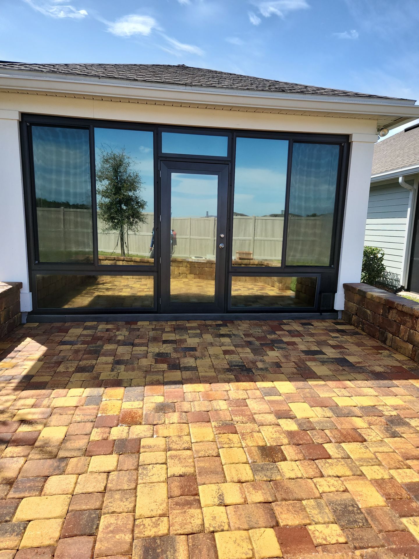 paver patio using Concrete Sealant by DuraSeal