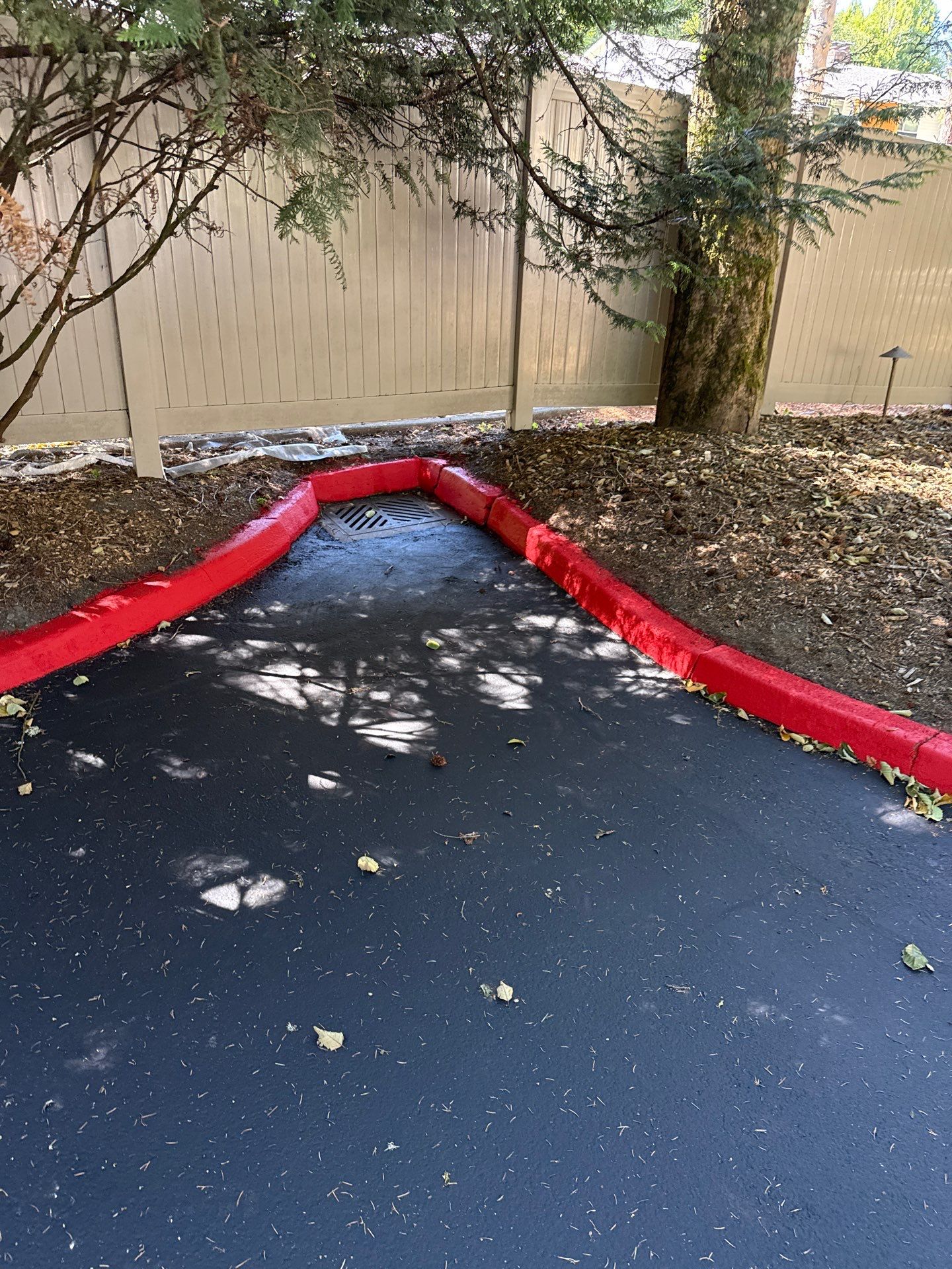 Curb Repaint | Seattle  by Jireh Asphalt & Concrete Inc 