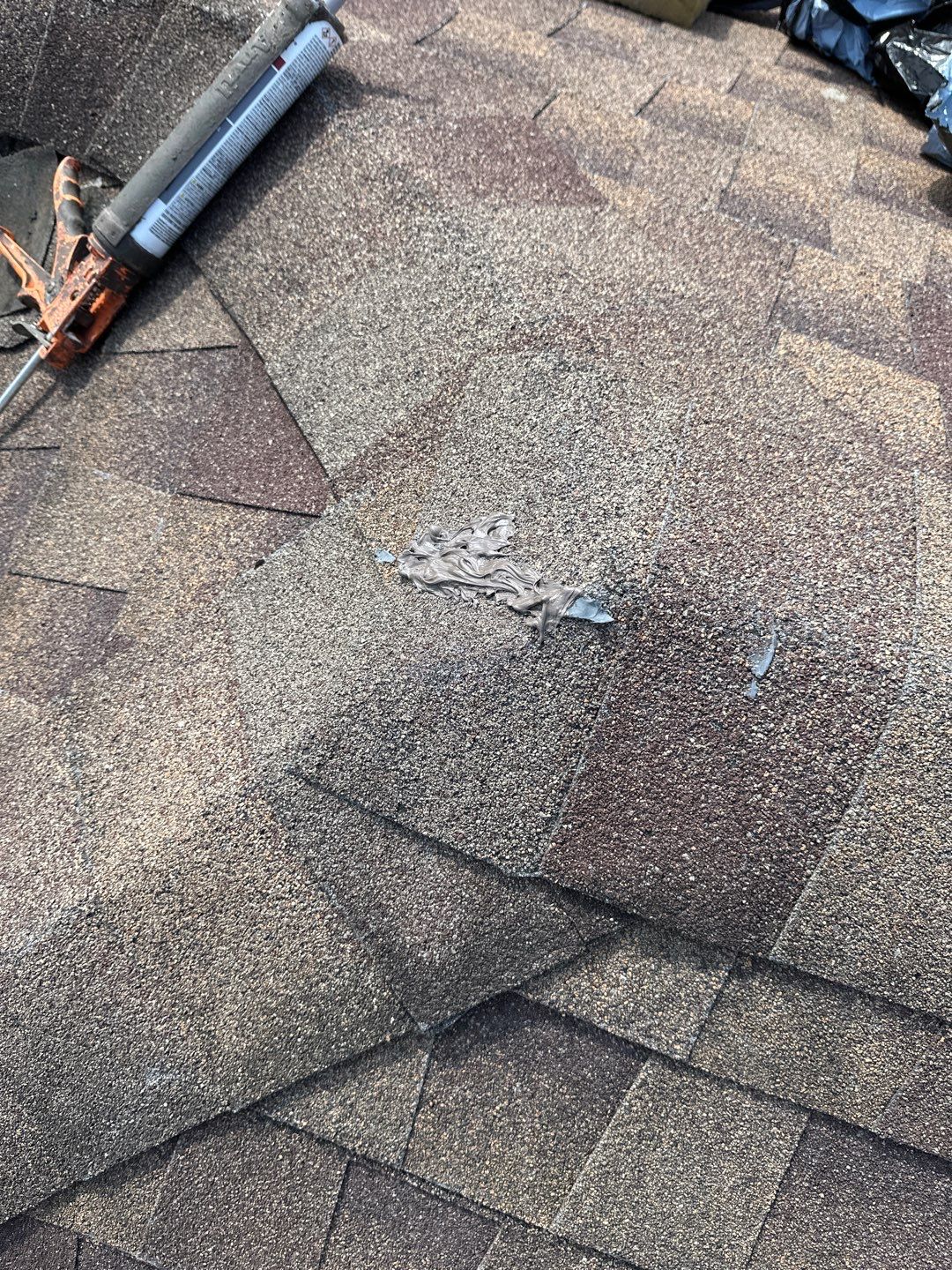 Hail Damage using Owen's Corning Duration (Lifetime) Shingles by Roof Repair Company