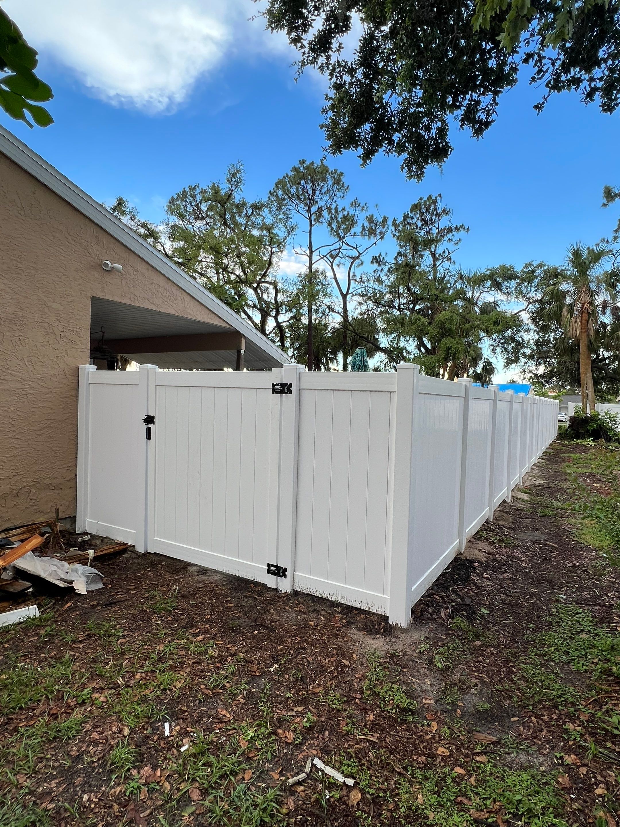 Vinyl Fence Installation using Vinyl Privacy Fence  by Asap fence and gates, LLC