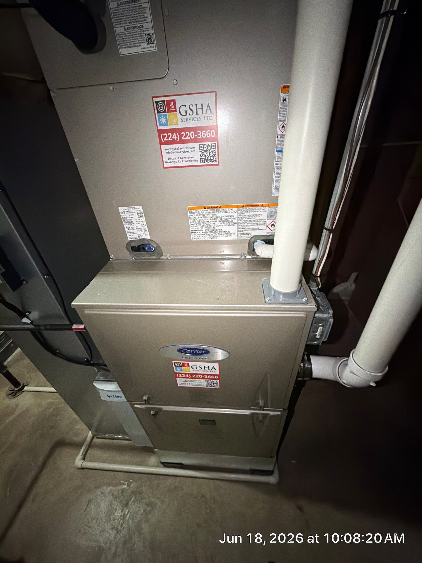 Carrier Infinity 98 Furnace & Infinity 20 Heat Pump Installation – Aurora, IL | GSHA Services, LTD by GSHA Services LTD
