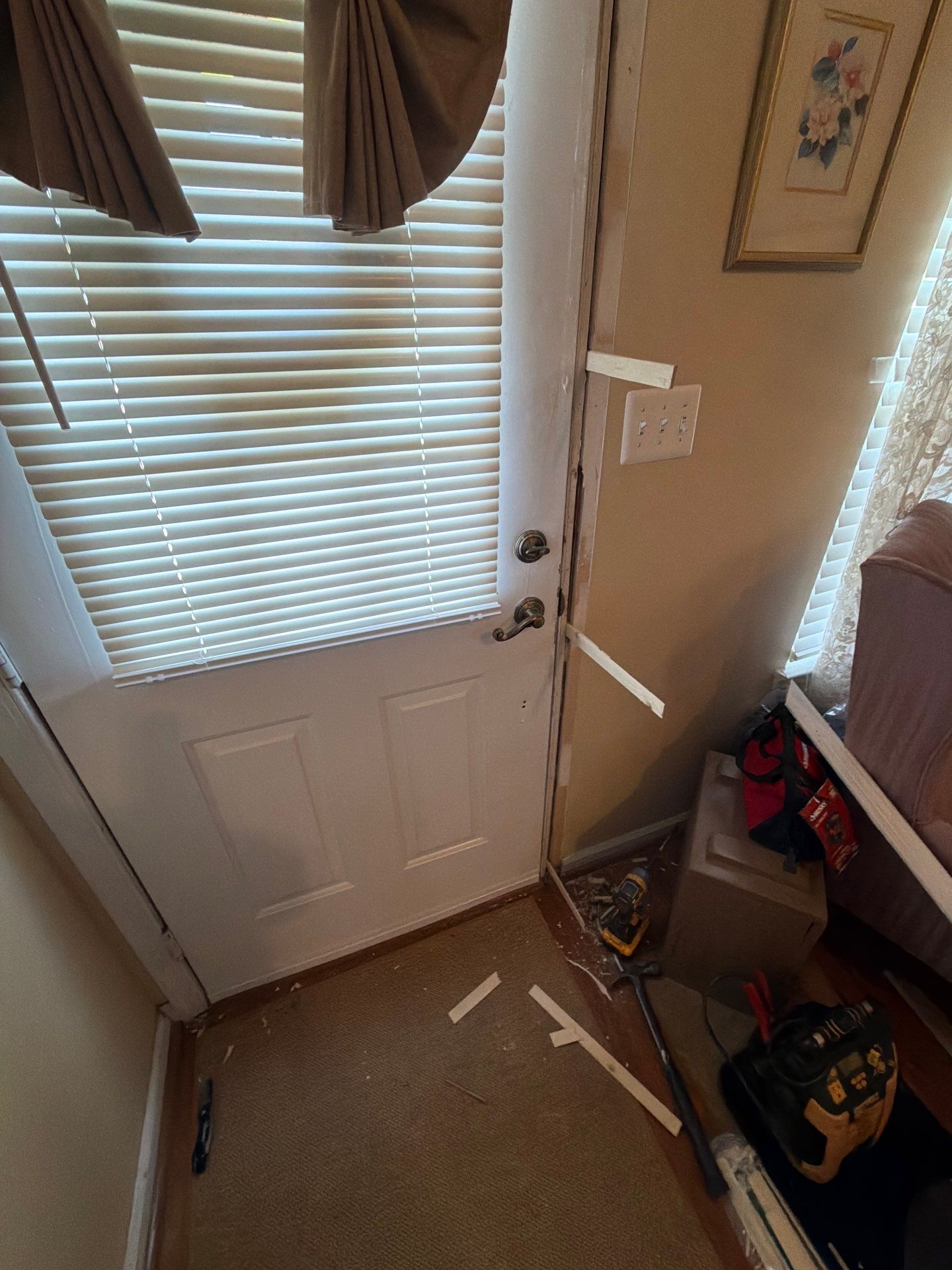 Exterior Door Frame & Trim Repair by Laser Focused Solutions LLC