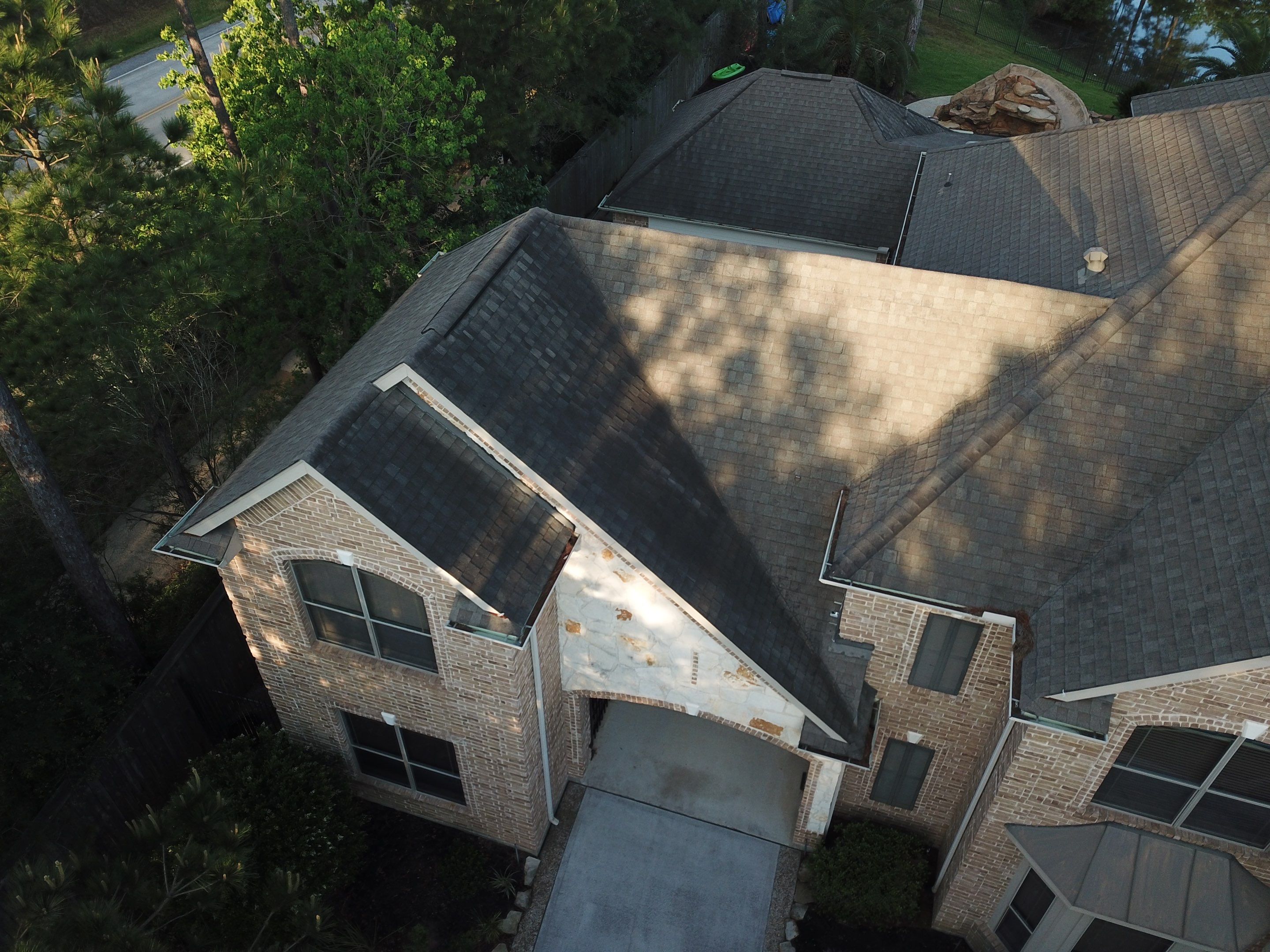 OC Duration Driftwood by HHH Roofing & Construction