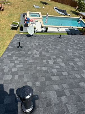 Residential Roofing Installation Owens Corning Tru Definition Onyx Black