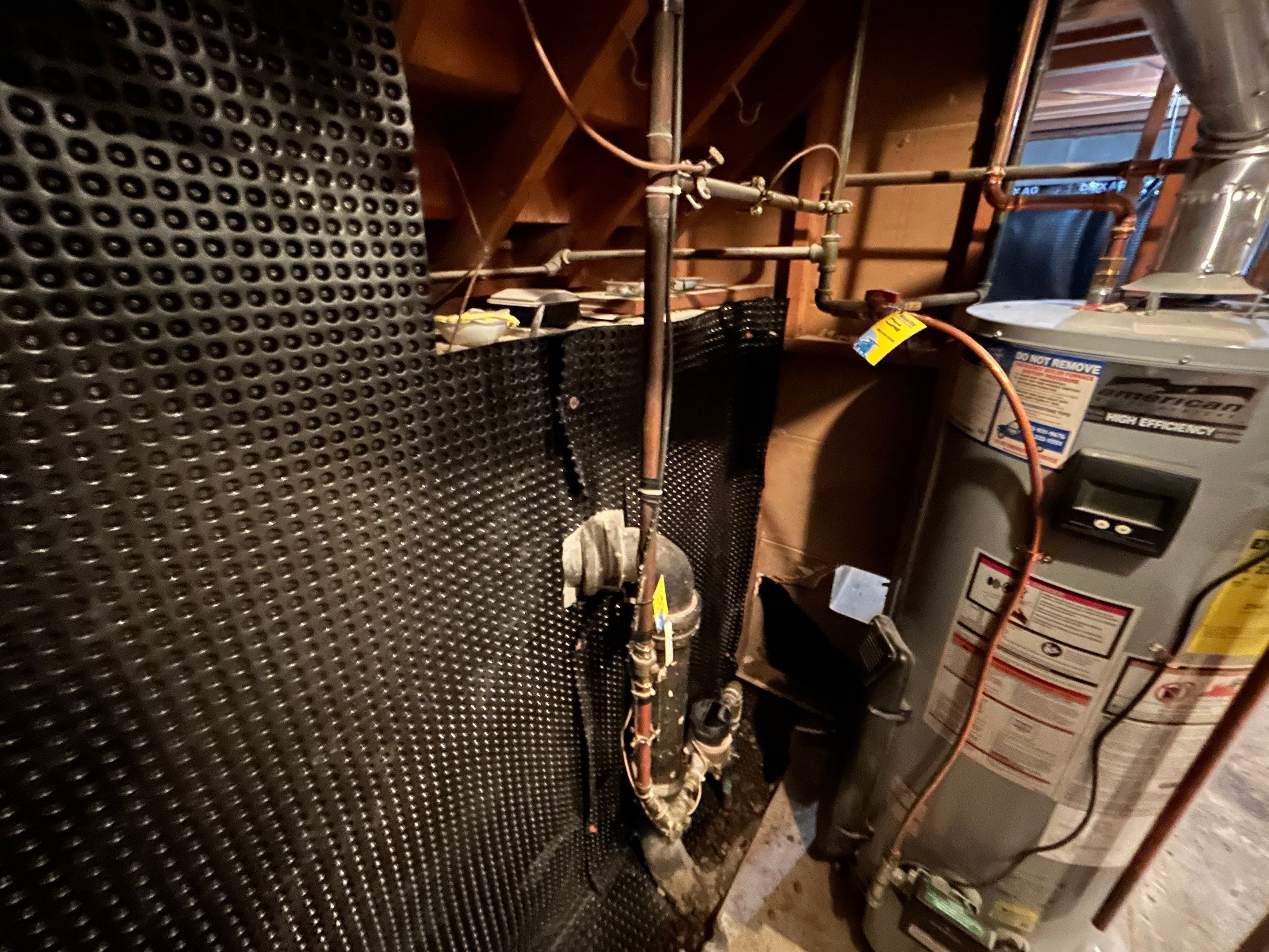 Drain tile for a General Contractor Partner by Waterproofing Northeast