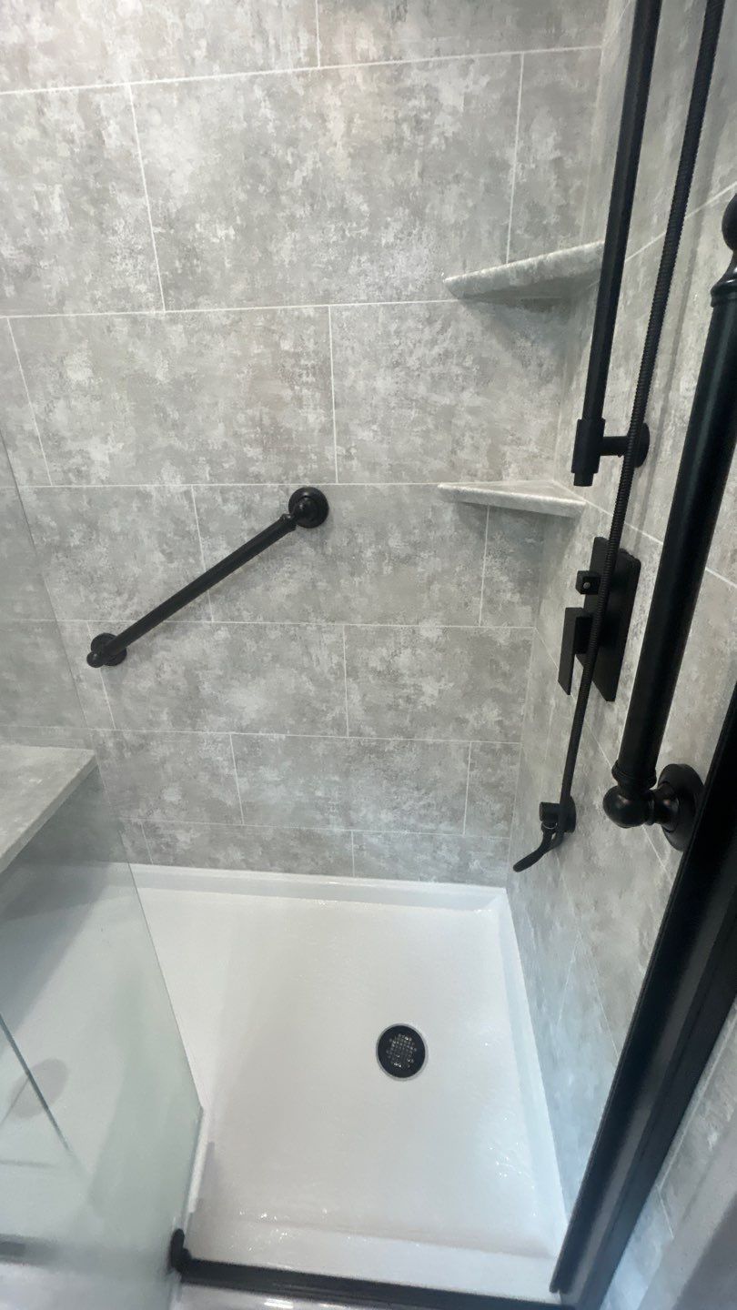 Tub to Walk-In Shower by BathPlanet SW Virginia