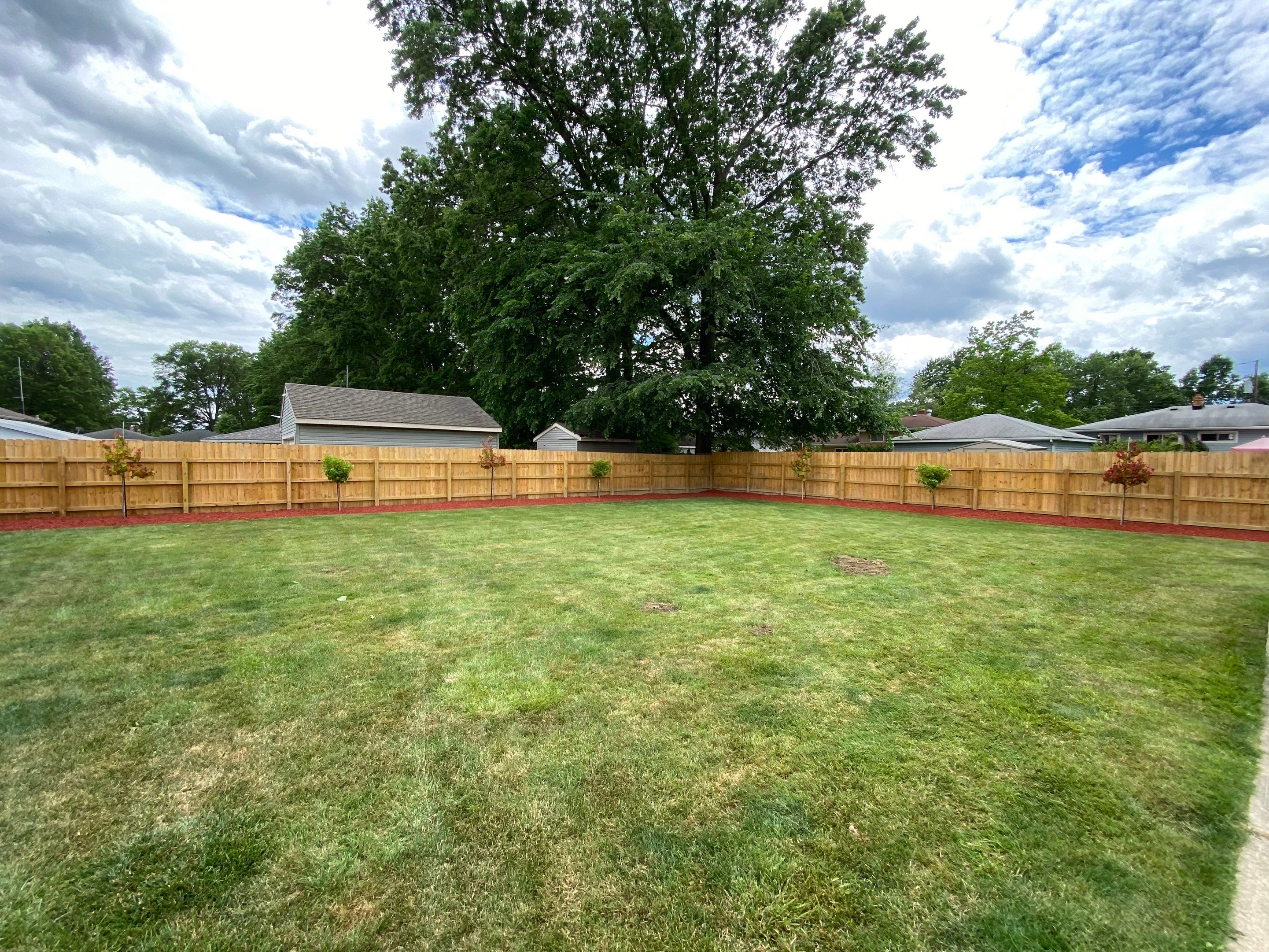 Redbud Fence Project  by Elm Rose Gardens