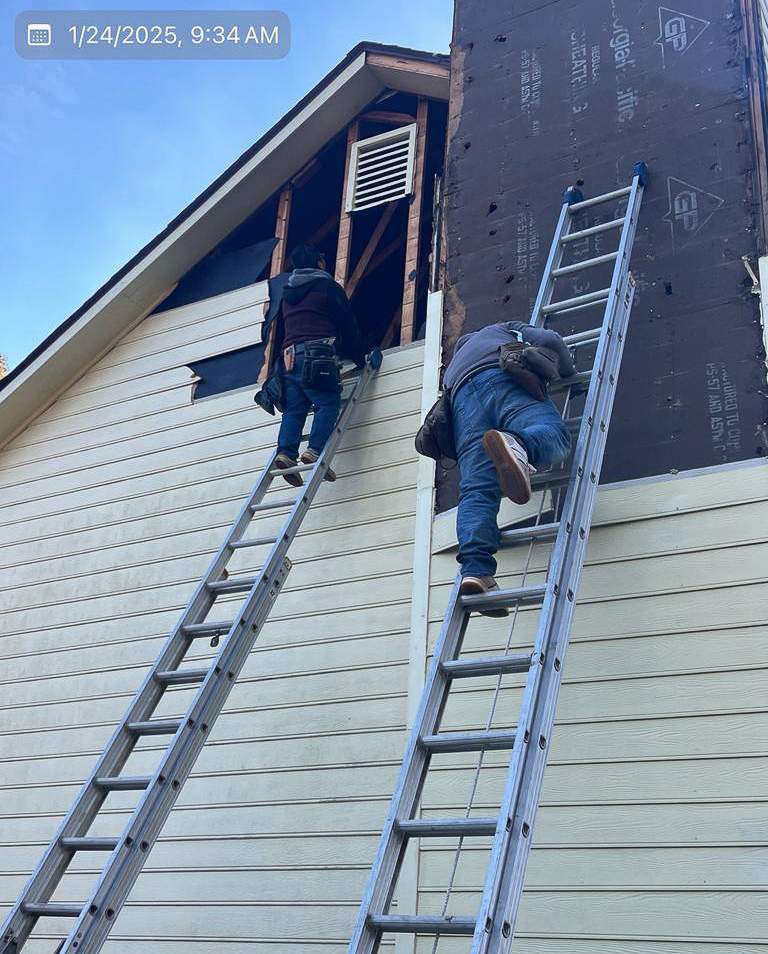 Marietta, GA Siding Replacement, Exterior Paint, Gutter Replacement, and Chimney Cap Installation by Nelson Exteriors 