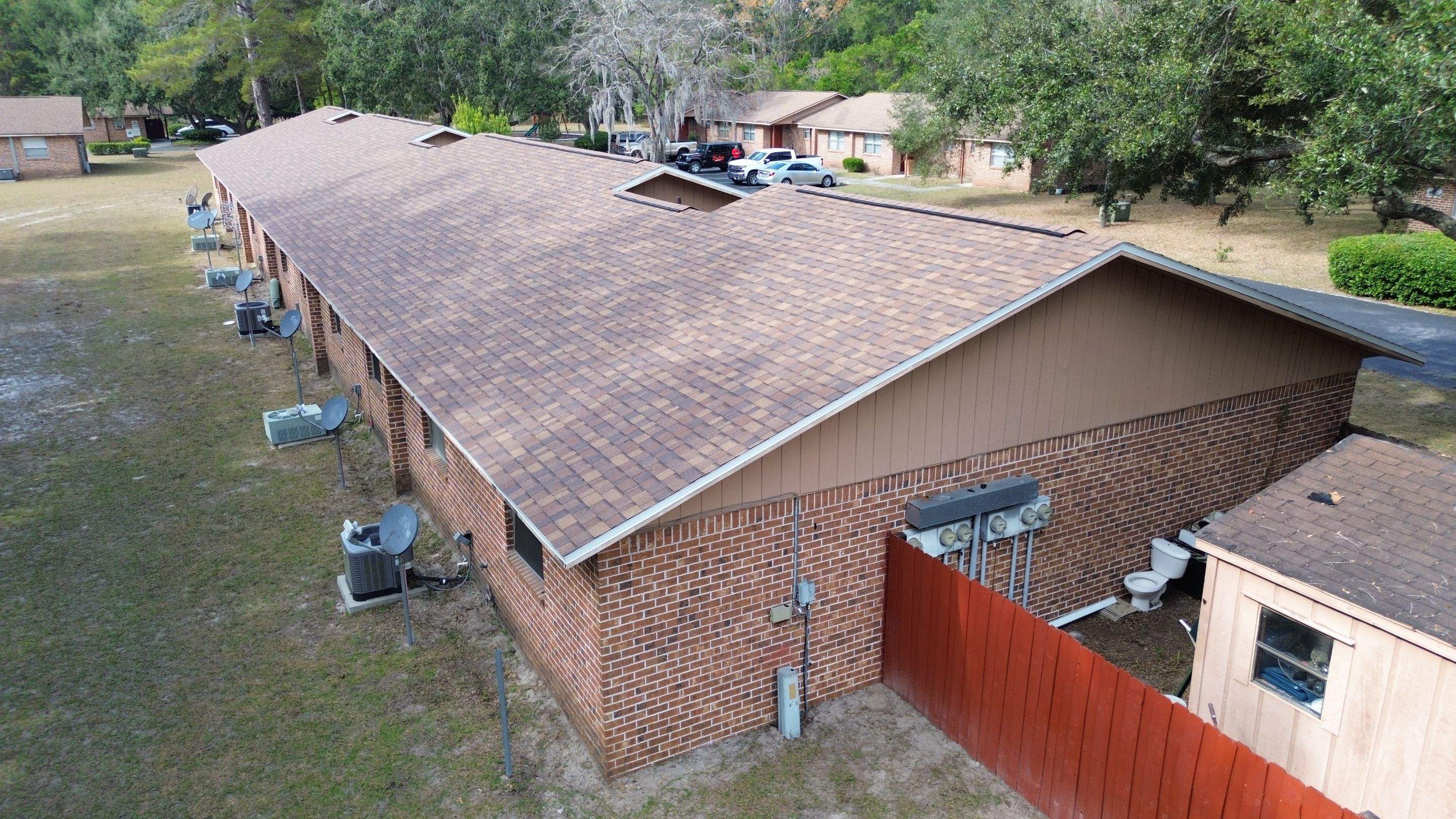 Reroofing Apartments in High Springs, FL by Brehm Roofing