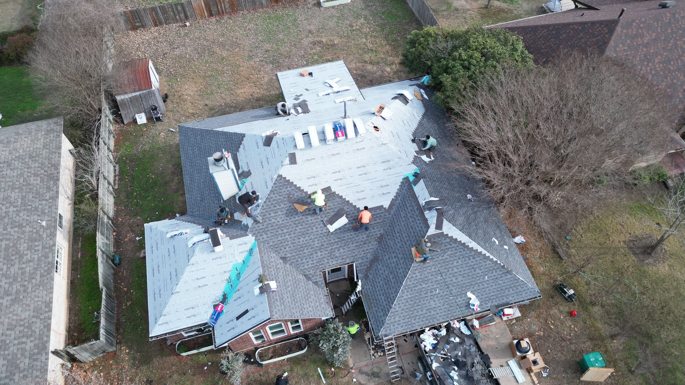 Hail Damage Roof Replacement — Harker Heights, TX by ROAM Roof & Solar