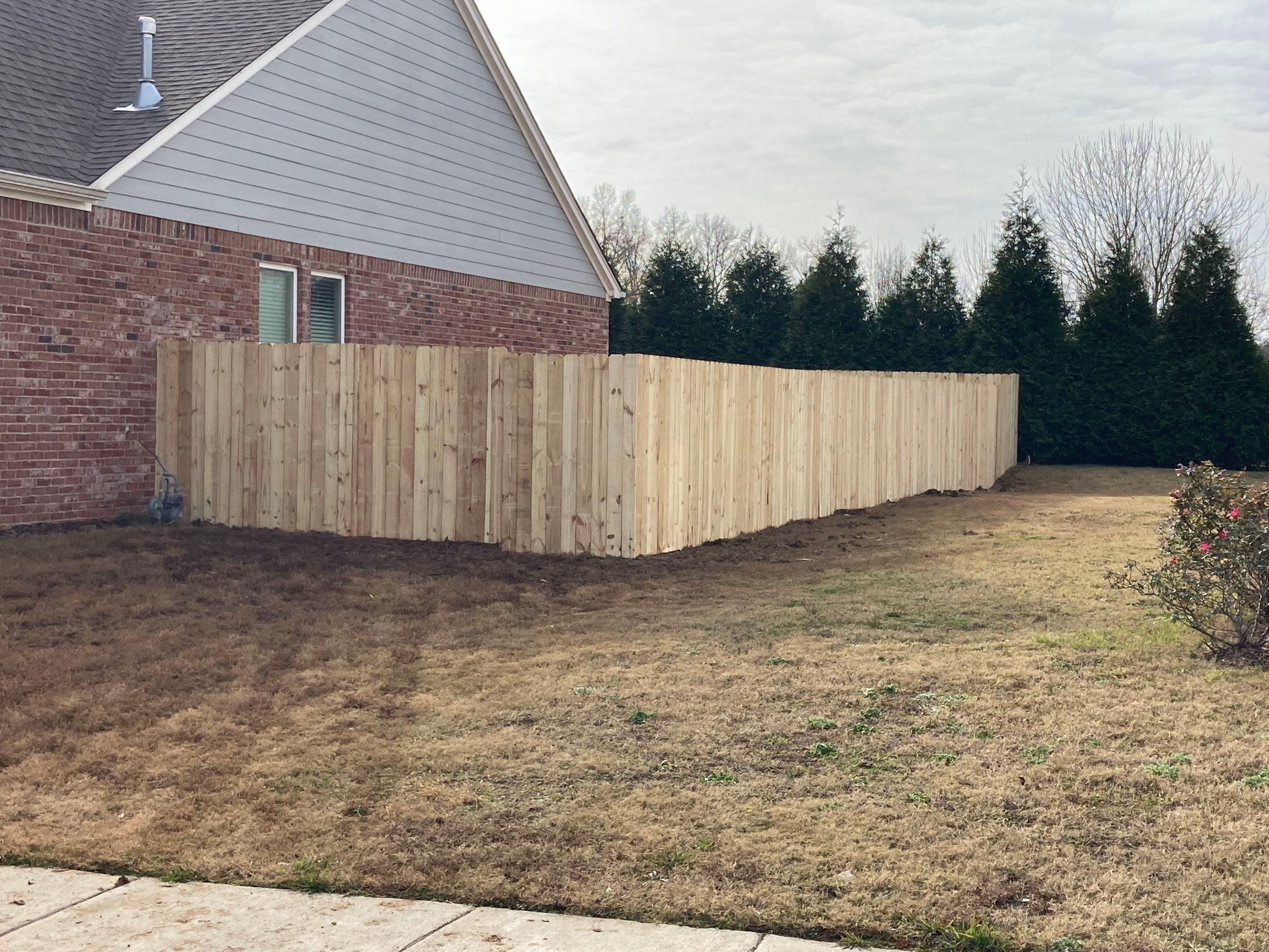 Tannehill Privacy Fence by Pillar and Pine