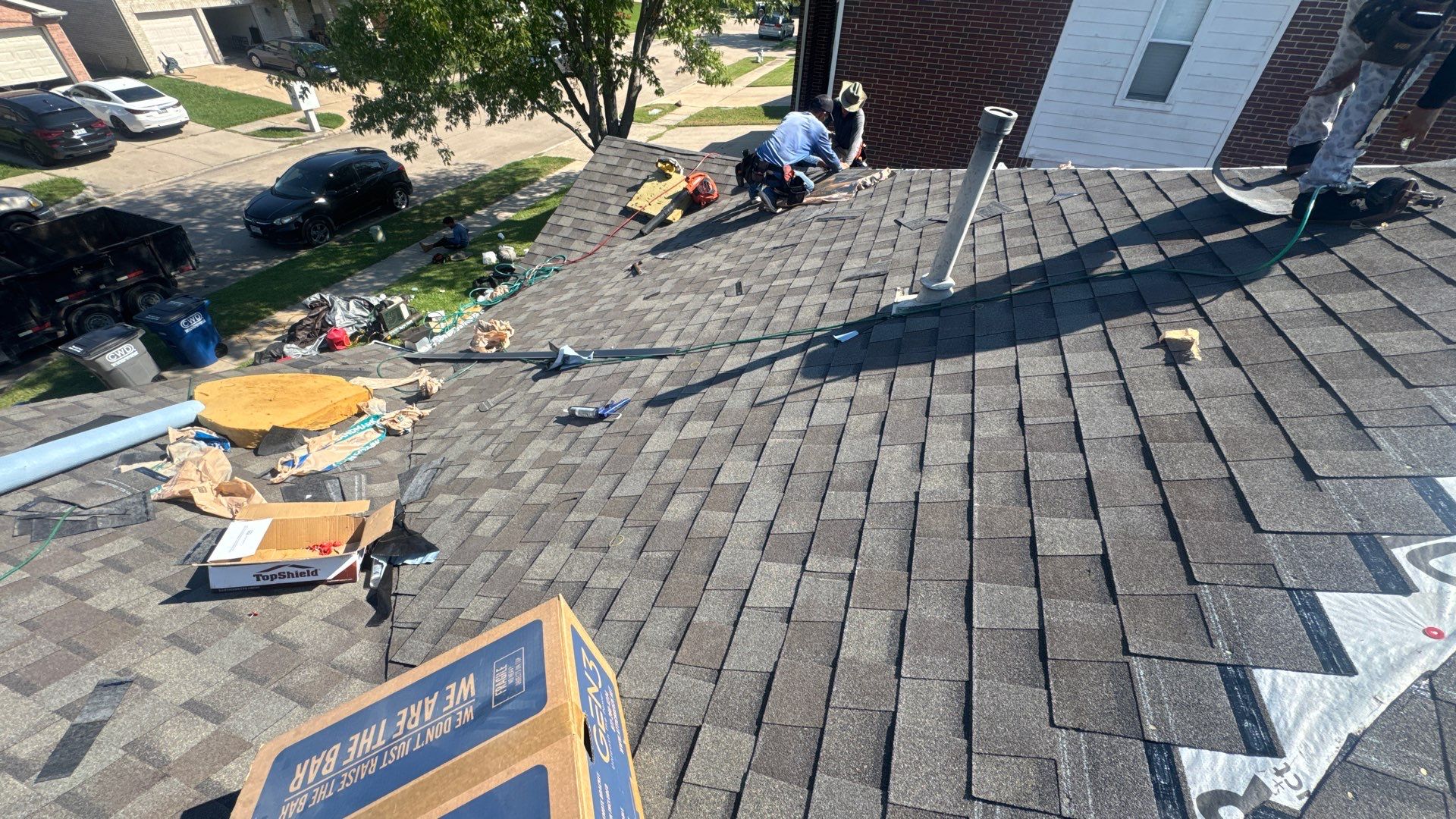 Project in Wylie by Rhino Roofing and General Contracting, LLC