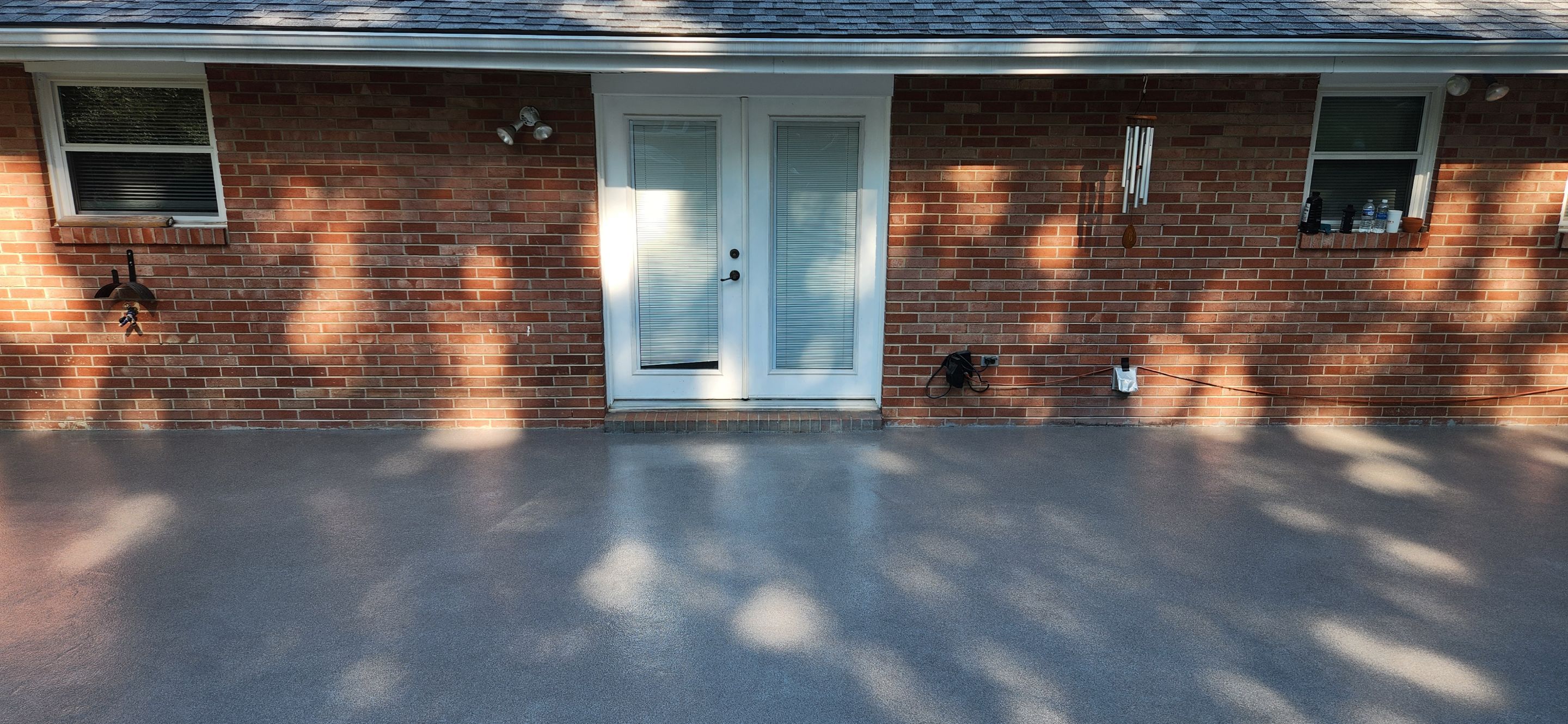 Back Patio using Sycamore by Elite Floor Solutions