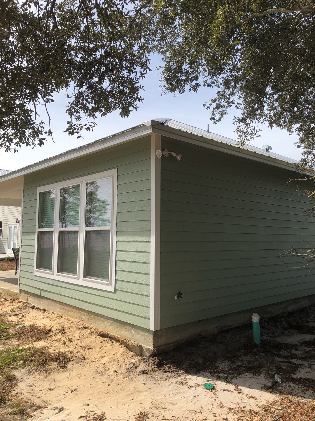 White K-Style Gutter Installation by Gutter Professors