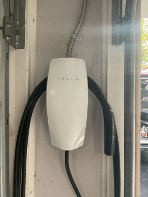 Tesla Charger Installed & Commissioned 