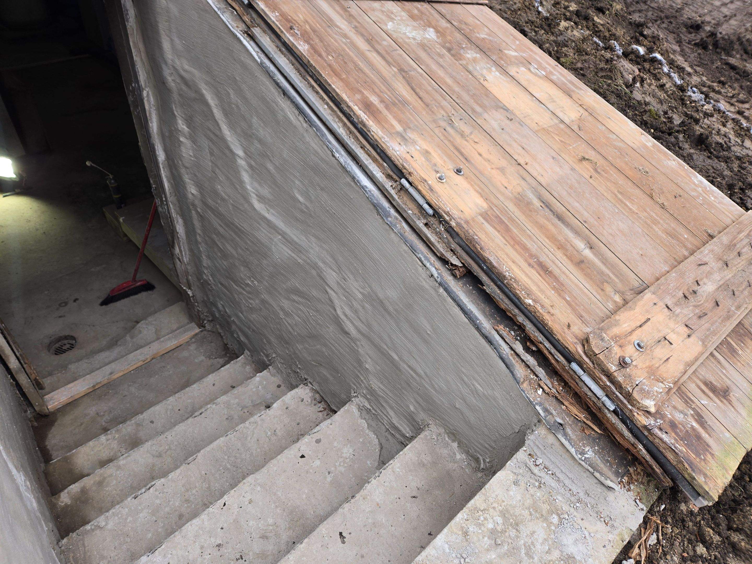 Full Limestone Foundation Restoration using sprayable geopolymer concrete by Allied Water Services