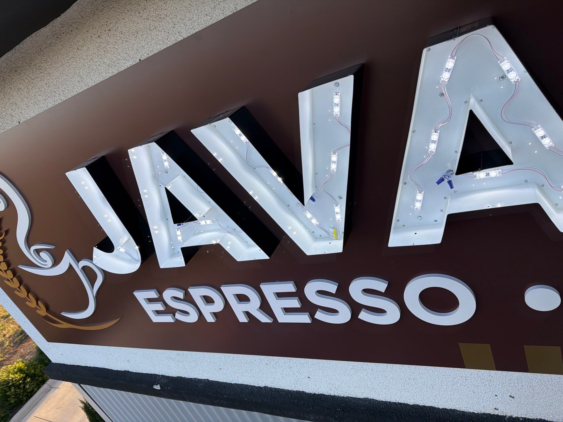 Commercial Signage Package and Monument Sign Installation in Modesto by City Signs