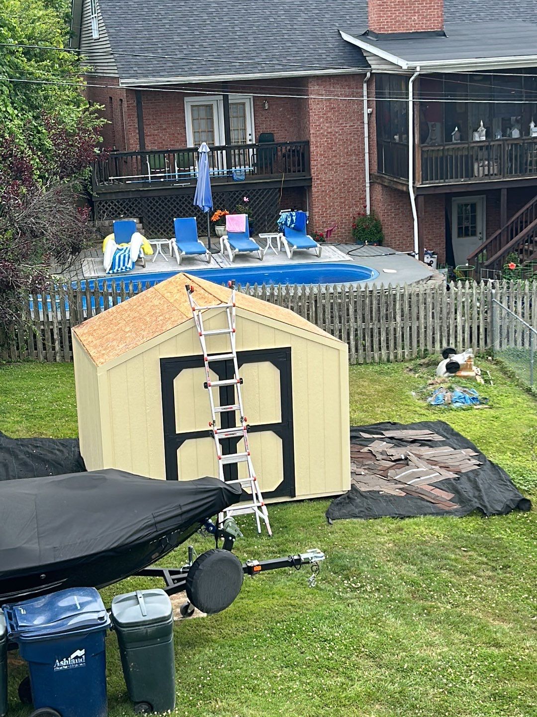 Residential Roofing Installation using Performance Shingles by Mr. Roofer