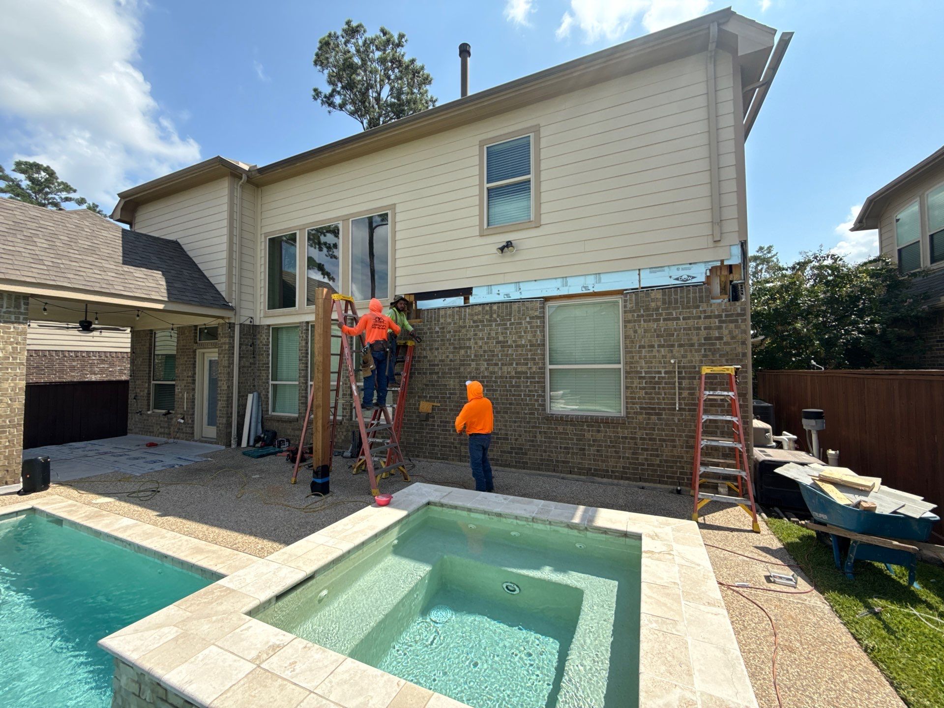 Patio and Summer Kitchen by SophAlx LLC