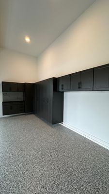Linda F. upgraded her garage with our cabinets