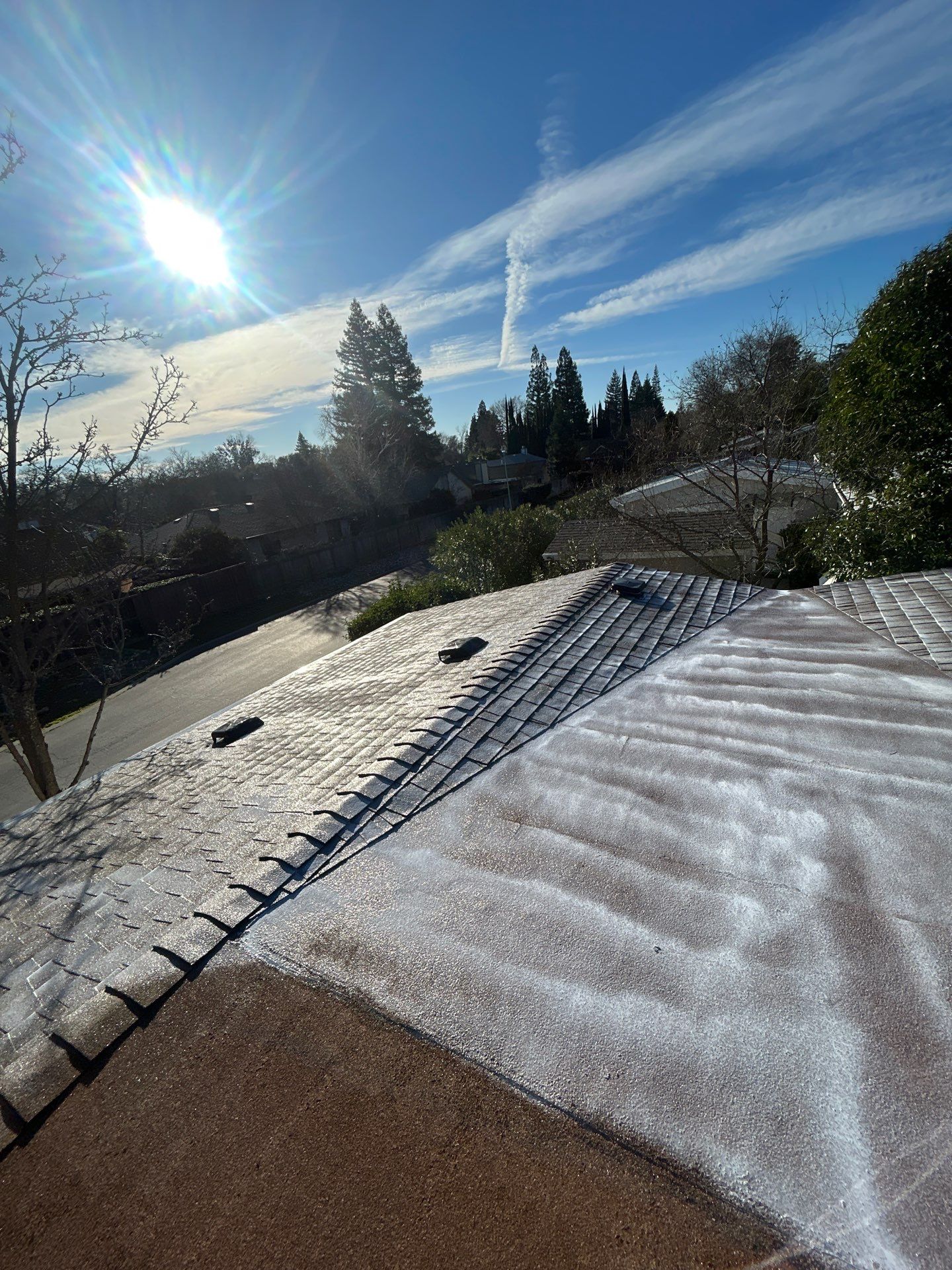 Roof Rejuvenation using Roof Maxx Treatment by Roof Maxx of Folsom