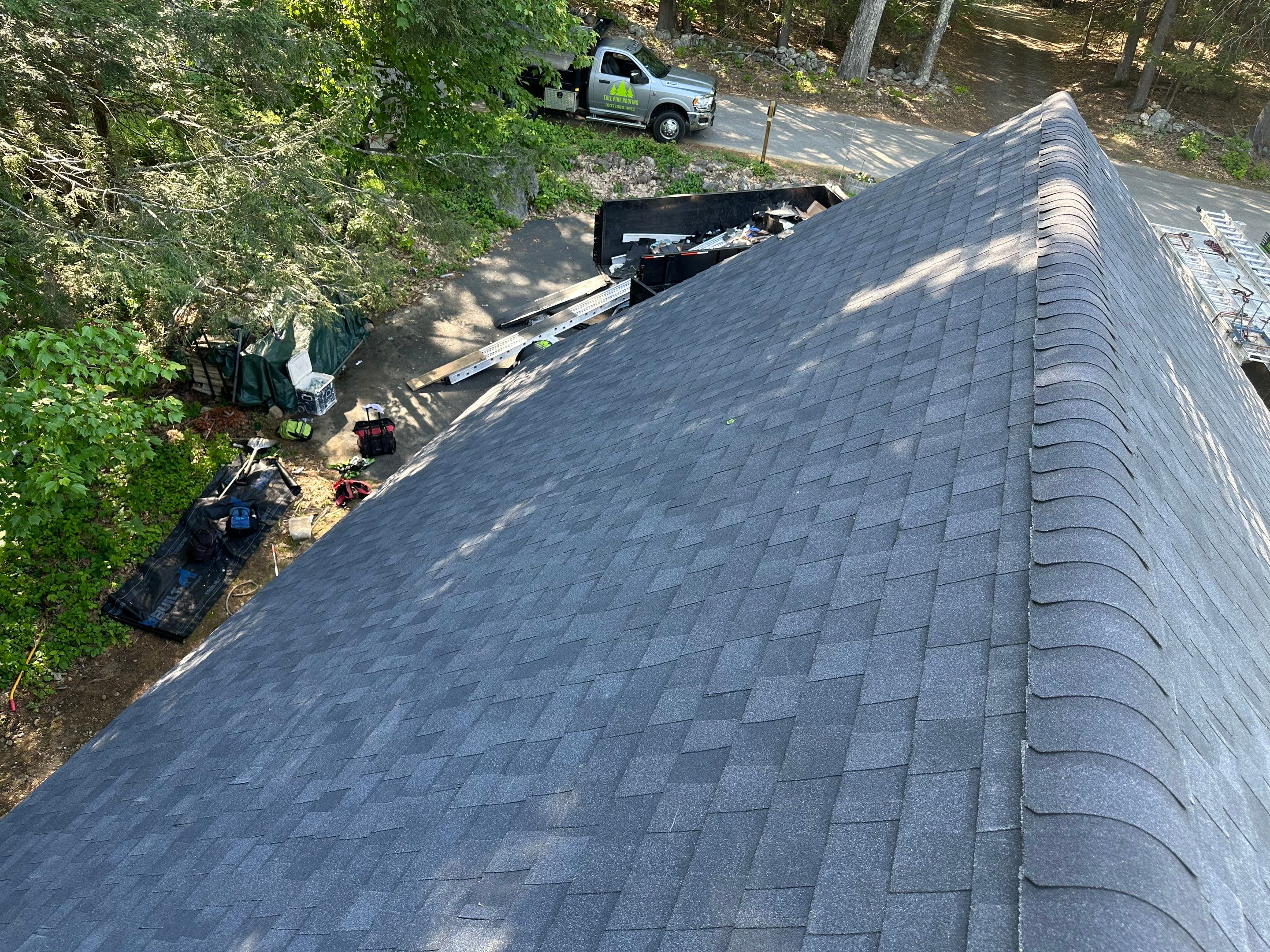 Asphalt Roof Replacement with IKO Cambridge Shingles in Deerfield by Tall pine roofing