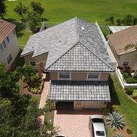 Boral Saxony 900 Slate Sterling  by Total Roofing System The Metal Roof Experts