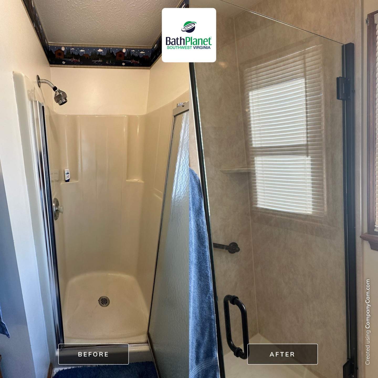Shower Upgrade by BathPlanet SW Virginia