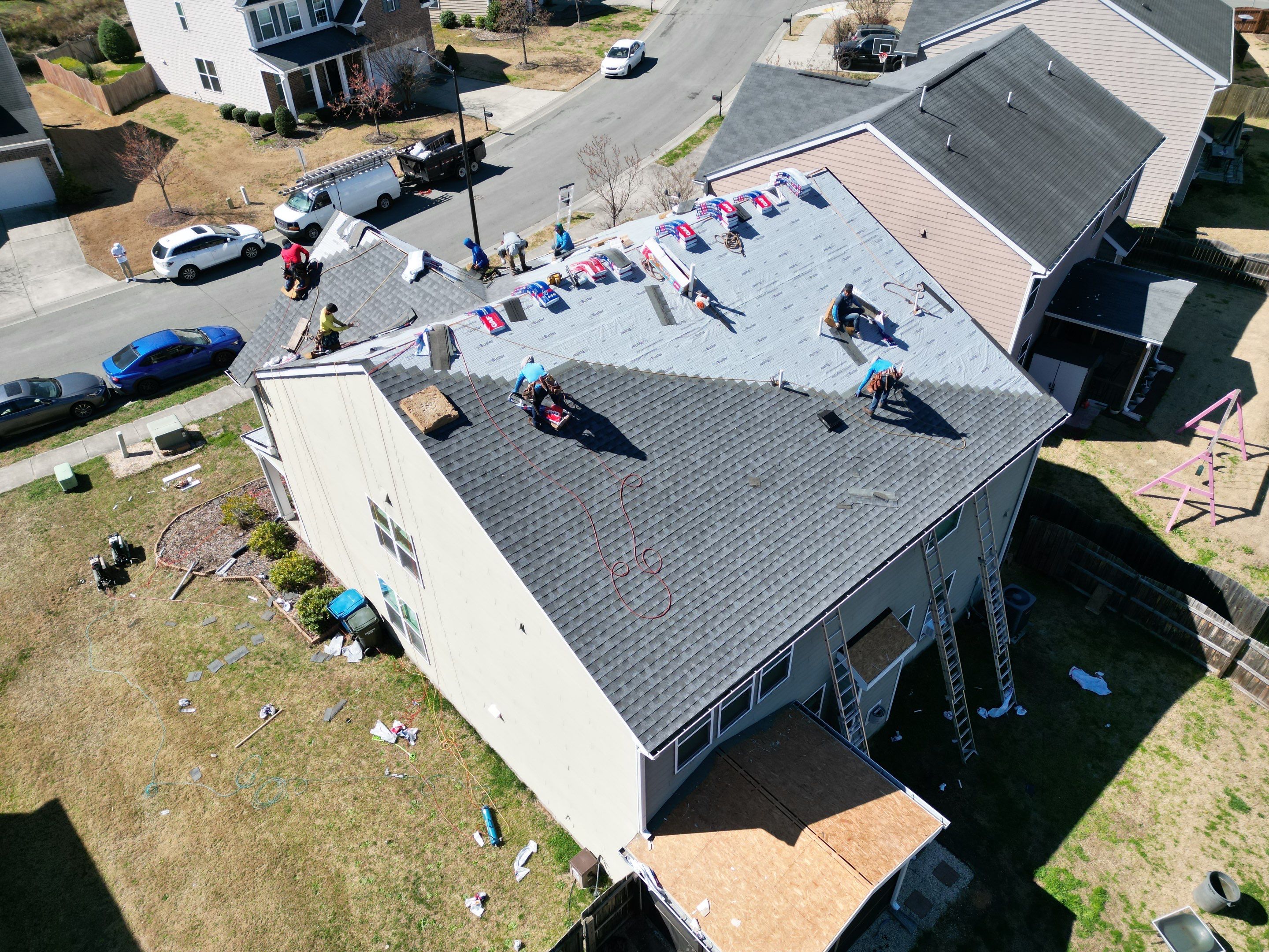 Roof Replacement - GAF Timberline HDZ Slate  by Pro Performance Roofing
