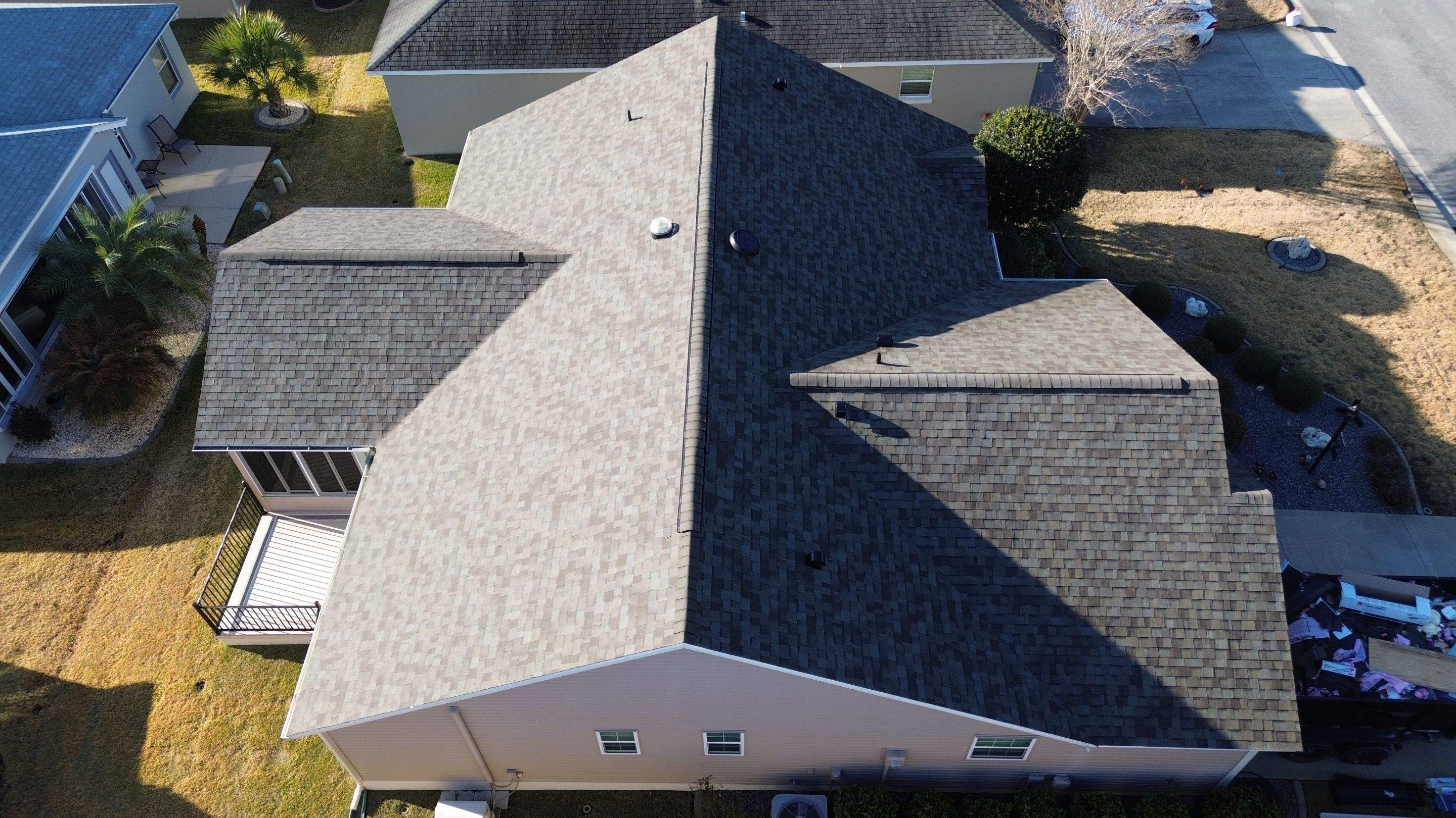 Shingles installed in The Villages, FL by Brehm Roofing