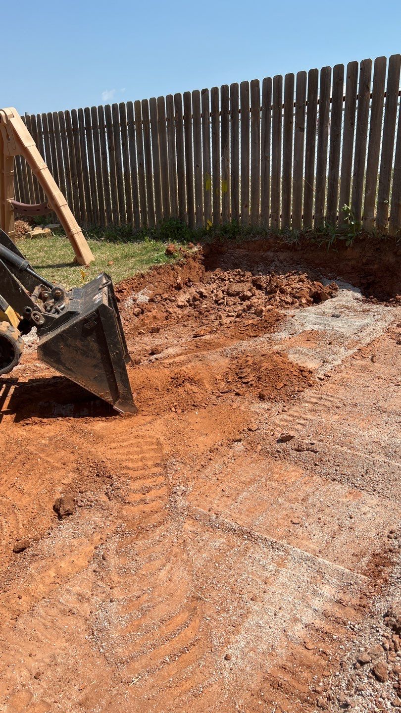 Retaining wall / Playground by Clays Services Inc