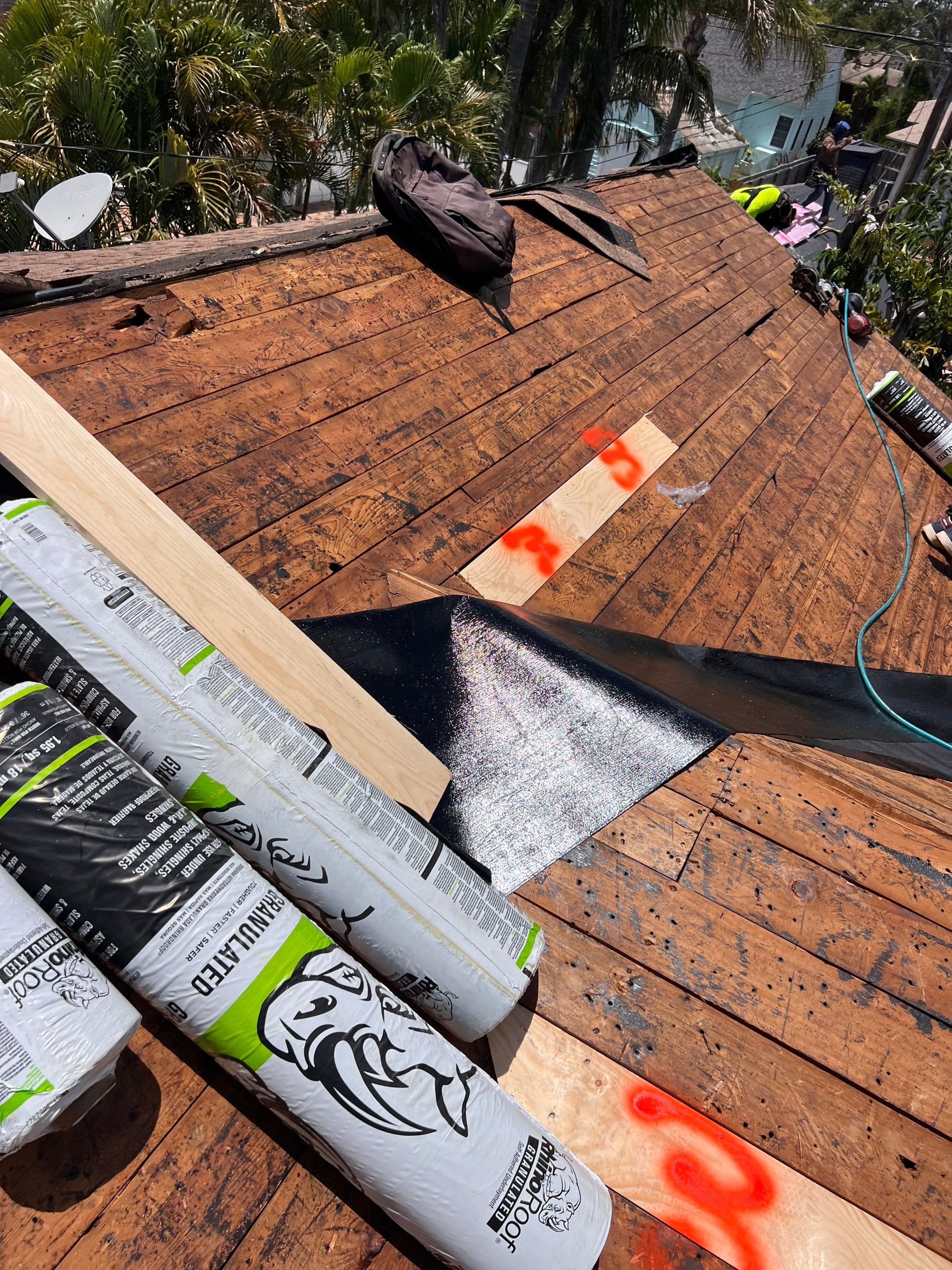 Project in St. Petersburg 33713 by Mitchell Roofing Company LLC 