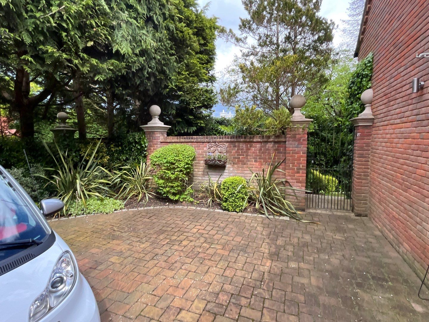 Driveway and stonework cleaning. using honda 21 ltr/min by Ges Exterior Cleaning ltd