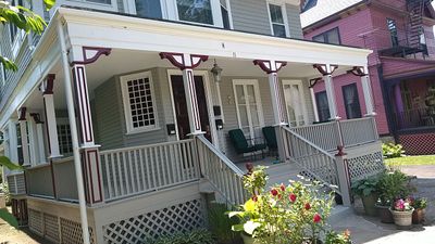 Newport, RI Gutter Installation using 4x5 FiberGlass Gutter