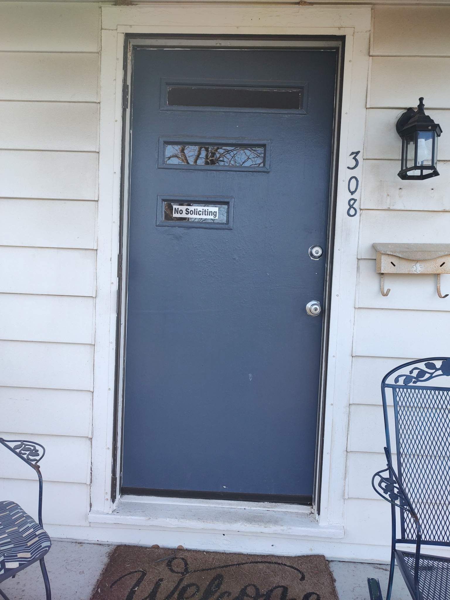 Storm damage restoration project by In & Out Construction & Remodeling, LLC