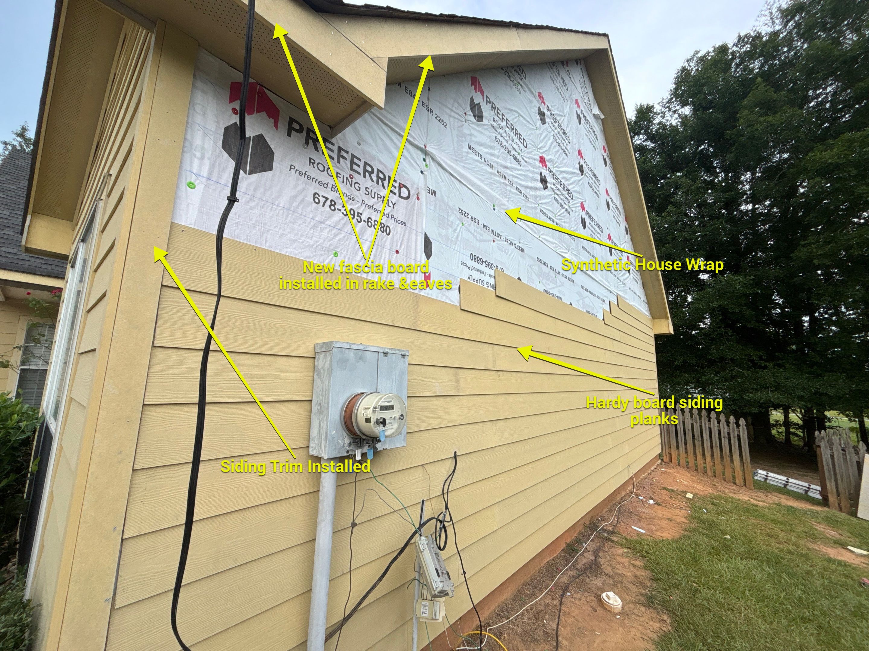 Siding replacement  by Deerfield Roofing LLC