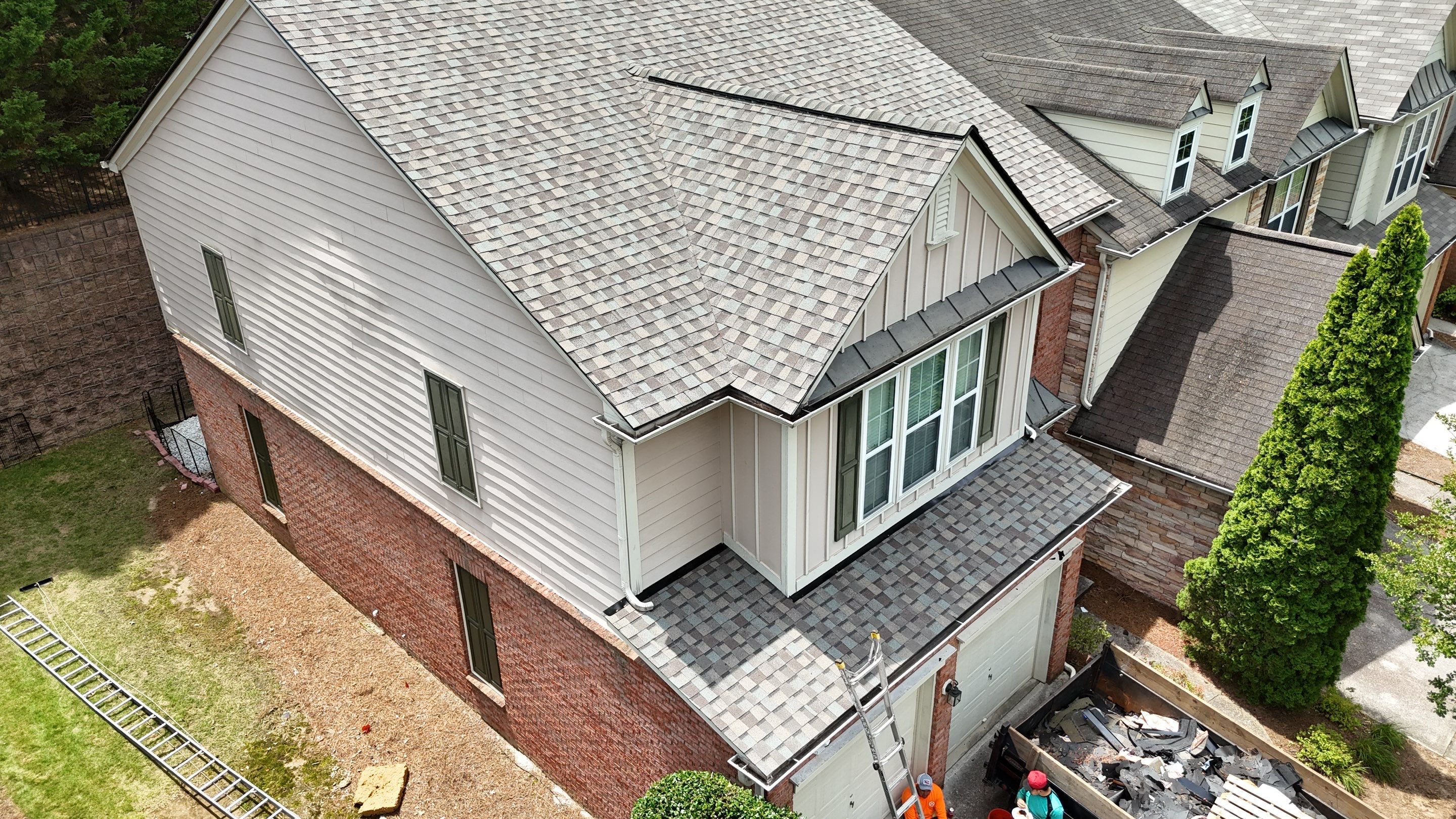 Mabelton, GA Roof Replacement CertainTeed Landmark Pro Max Def Weathered Wood by Reset Roofing