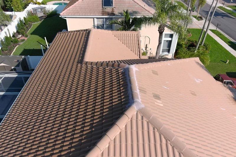 Midnight Gray Concrete Tile by Reimagine Roofing