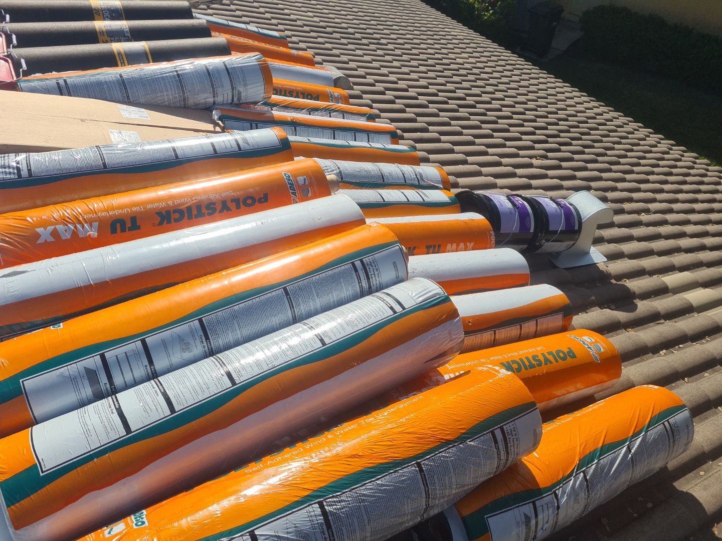 Residential Roofing Installation using Eagle Roofing Tile by BLUES BROTHERS ROOFING