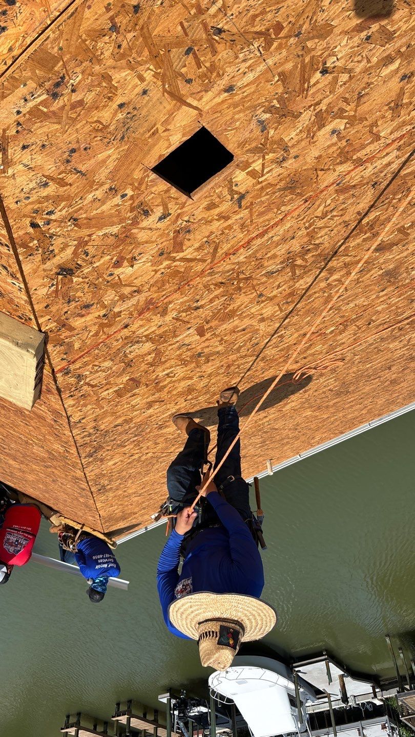Residential Roofing Installation using Owen's Corning Duration (Lifetime) Shingles by Roof Repair Company