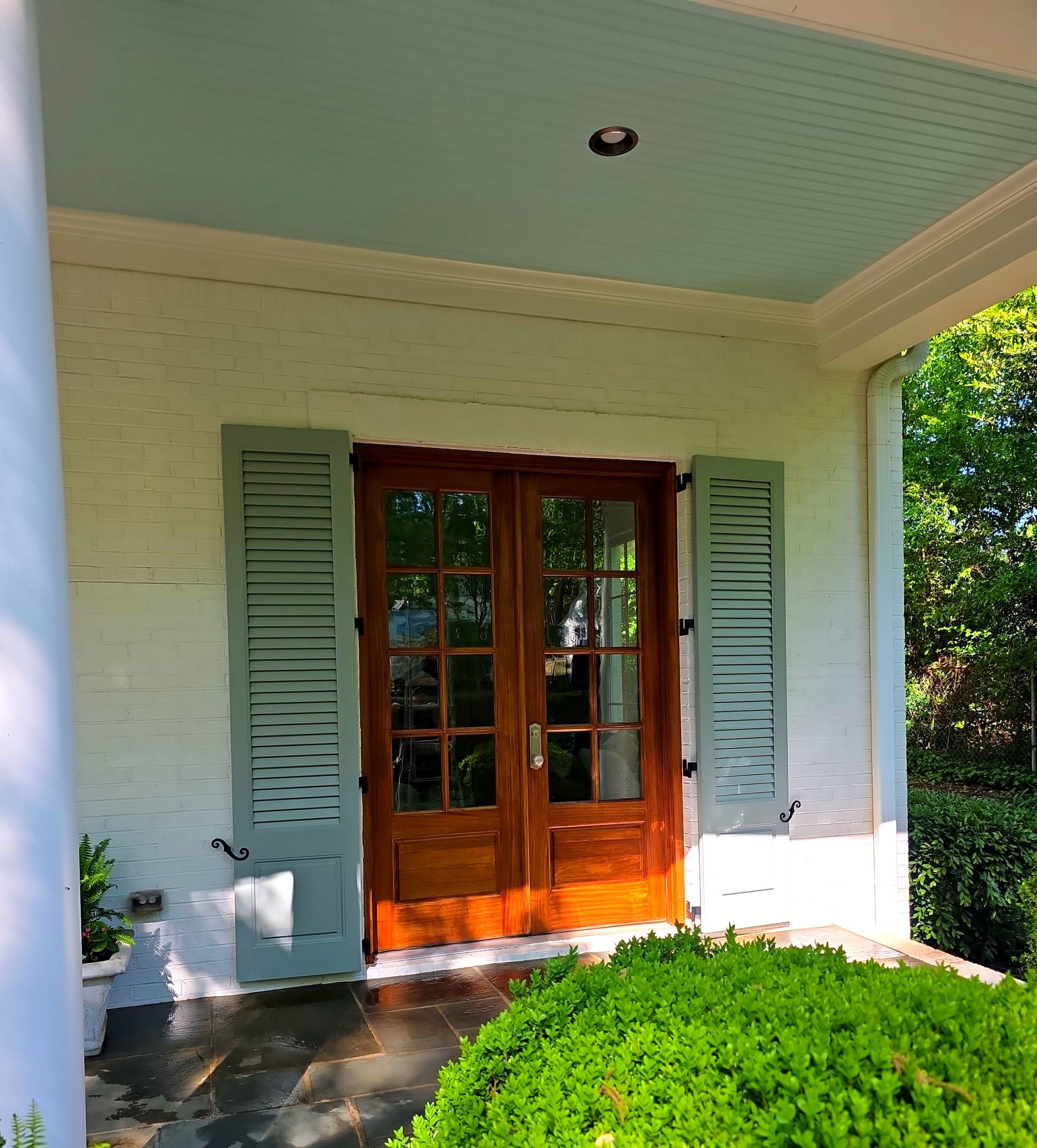 Exterior Shutters in Greenville, SC by Southern Traditions Window Fashions