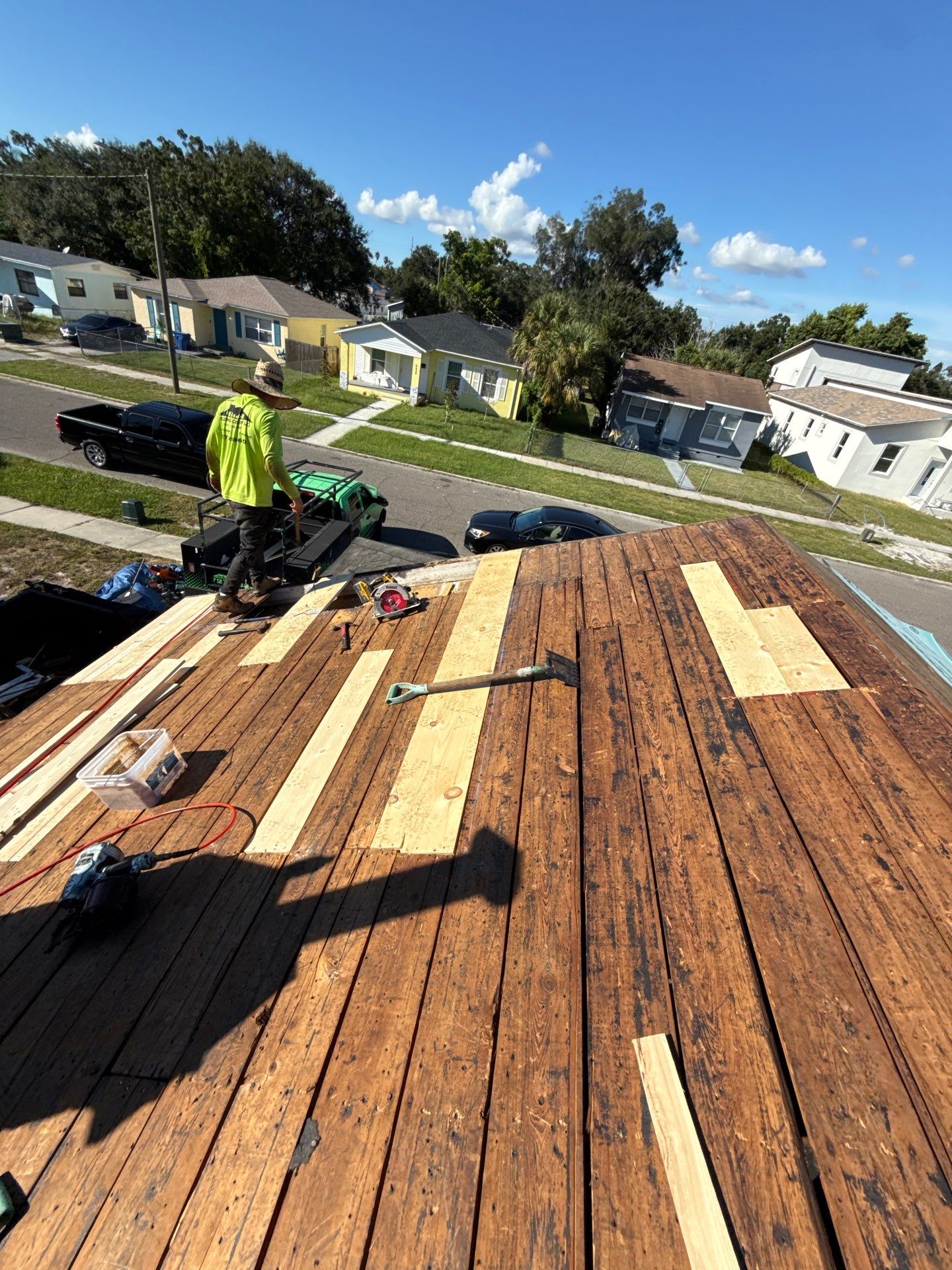 Project in St. Petersburg 33711 by Mitchell Roofing Company LLC