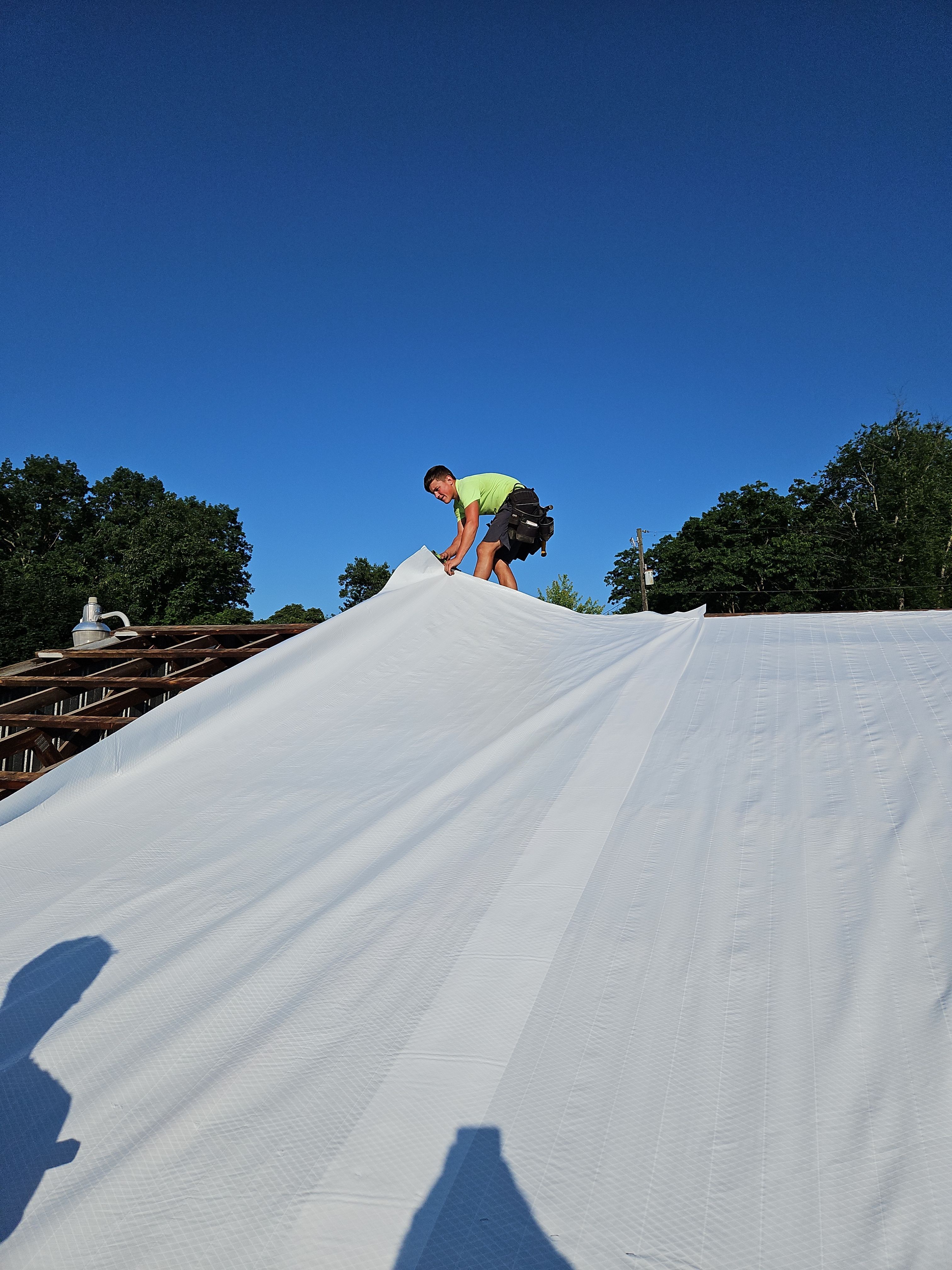 Old Washington, Ohio Metal Roof Installation  by Pine Ridge Roofing LLC